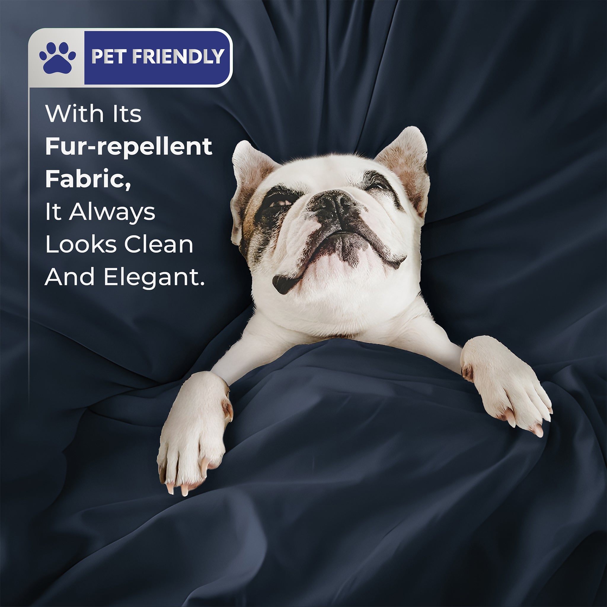 American Soft Linen 100% Cotton Sateen Pillowcase Set (2 Piece) - Soft, Breathable, Hotel Quality Pillow Covers