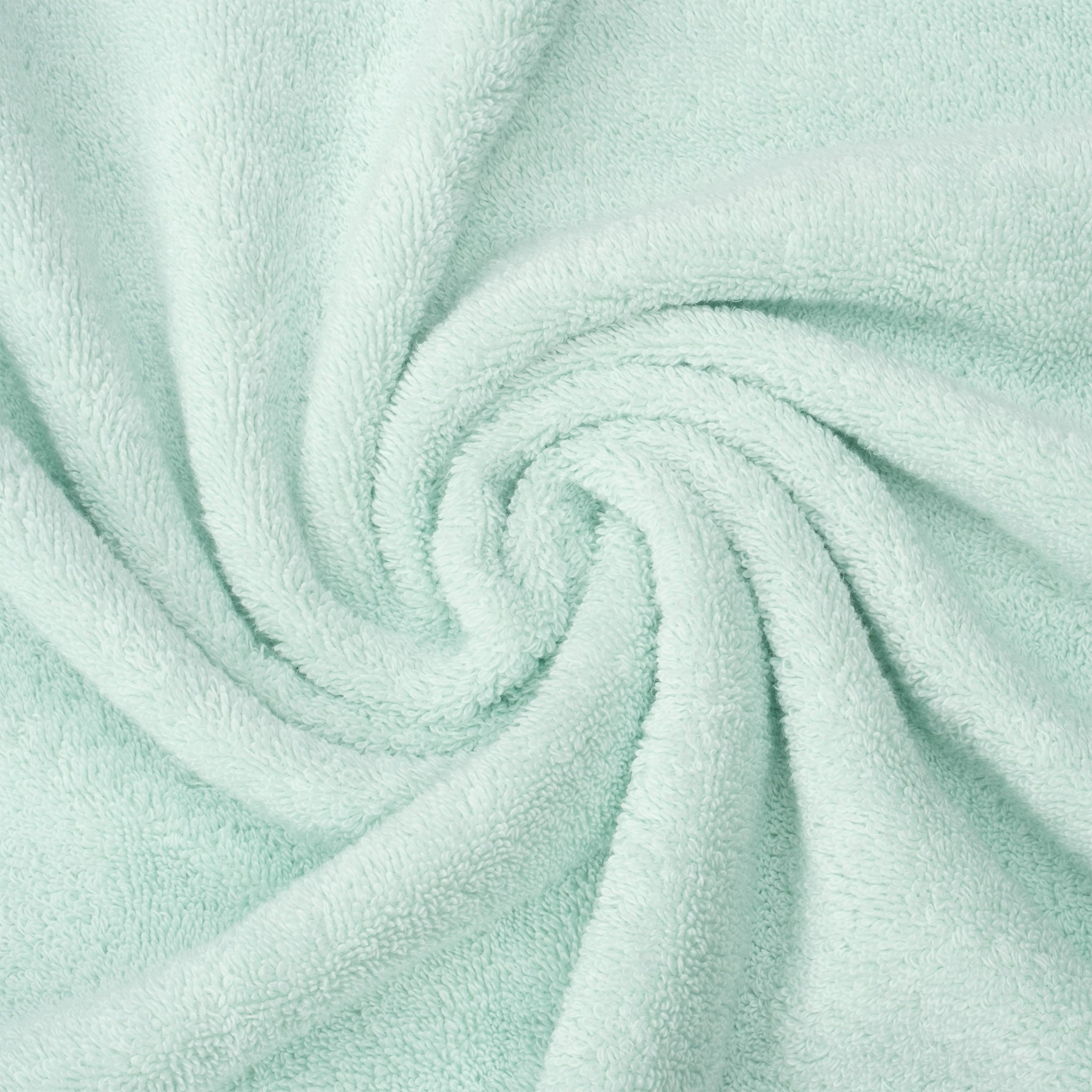 Salem 6 Piece 100% Turkish Combed Cotton Luxury Bath Towel Set - mint-8