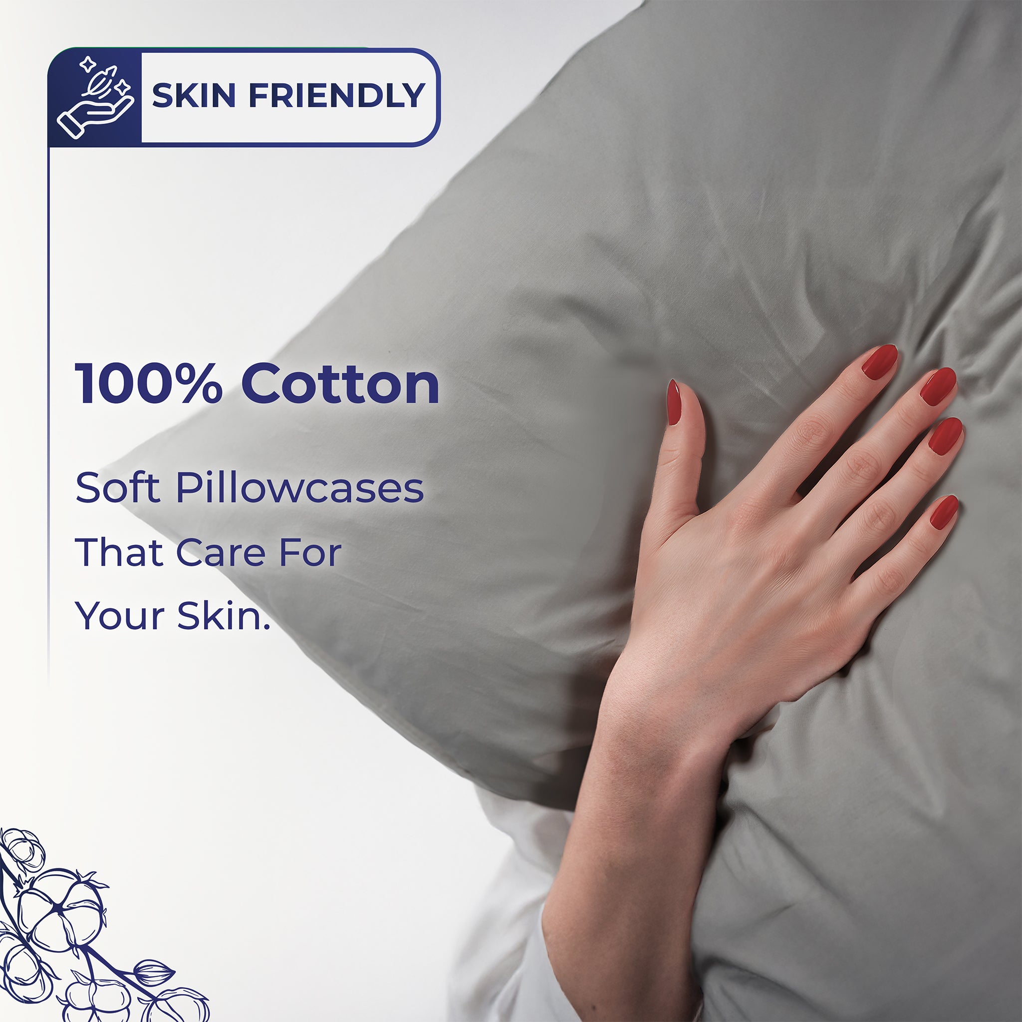 American Soft Linen Wholesale 100% Cotton Sateen Pillowcase Set (2 Pack) – Hotel Quality Bulk Supply