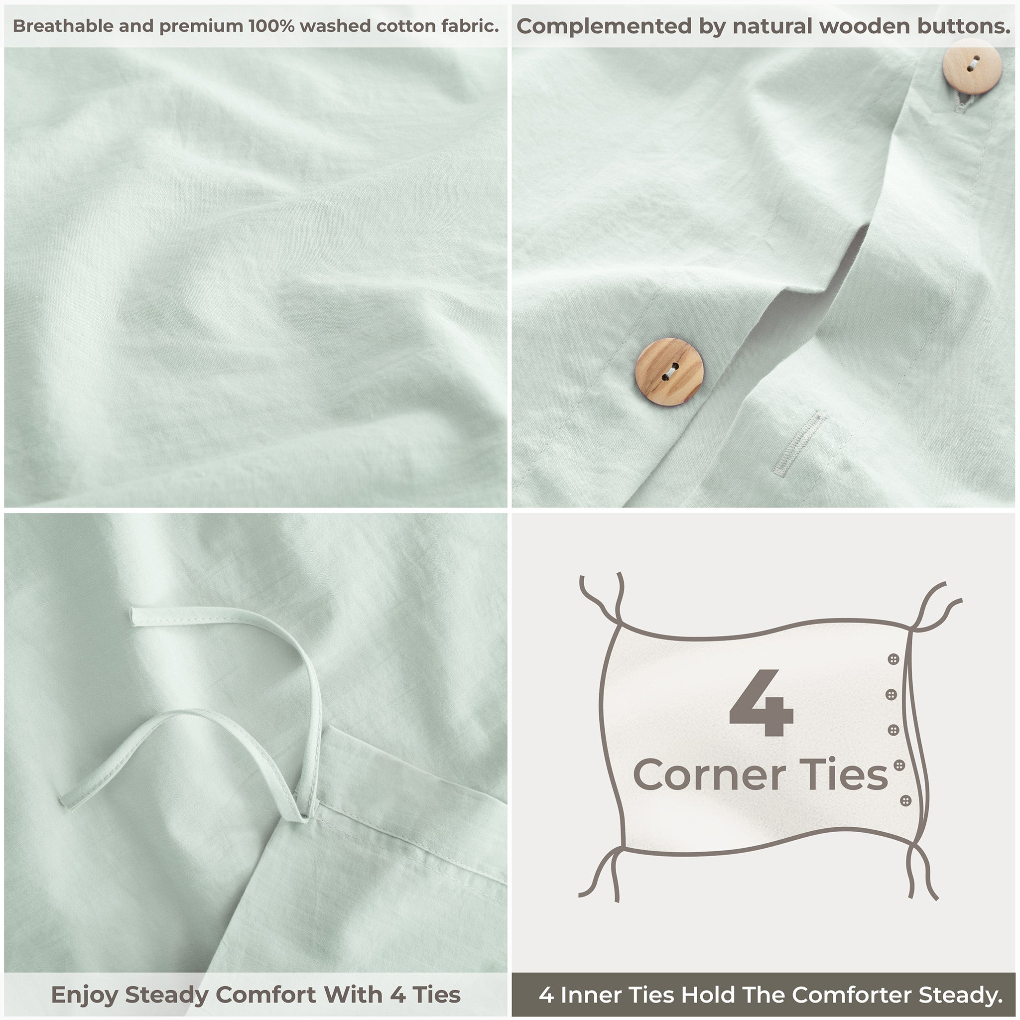 American Soft Linen Wholesale Duvet Cover Sets – 100% Washed Cotton Hotel Bedding Bulk