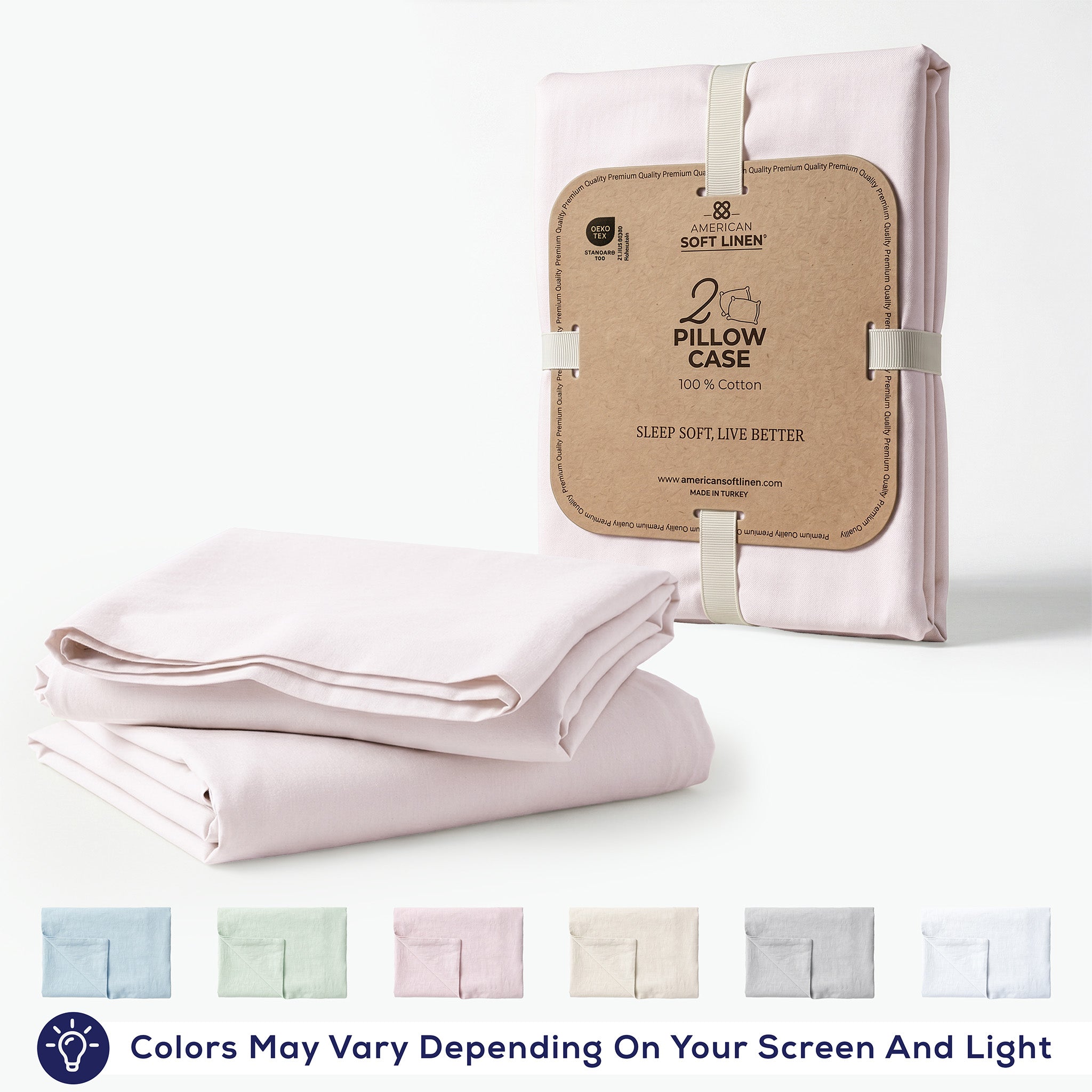 American Soft Linen Wholesale Pillowcases – Bulk Hotel Pillow Covers for Hospitality