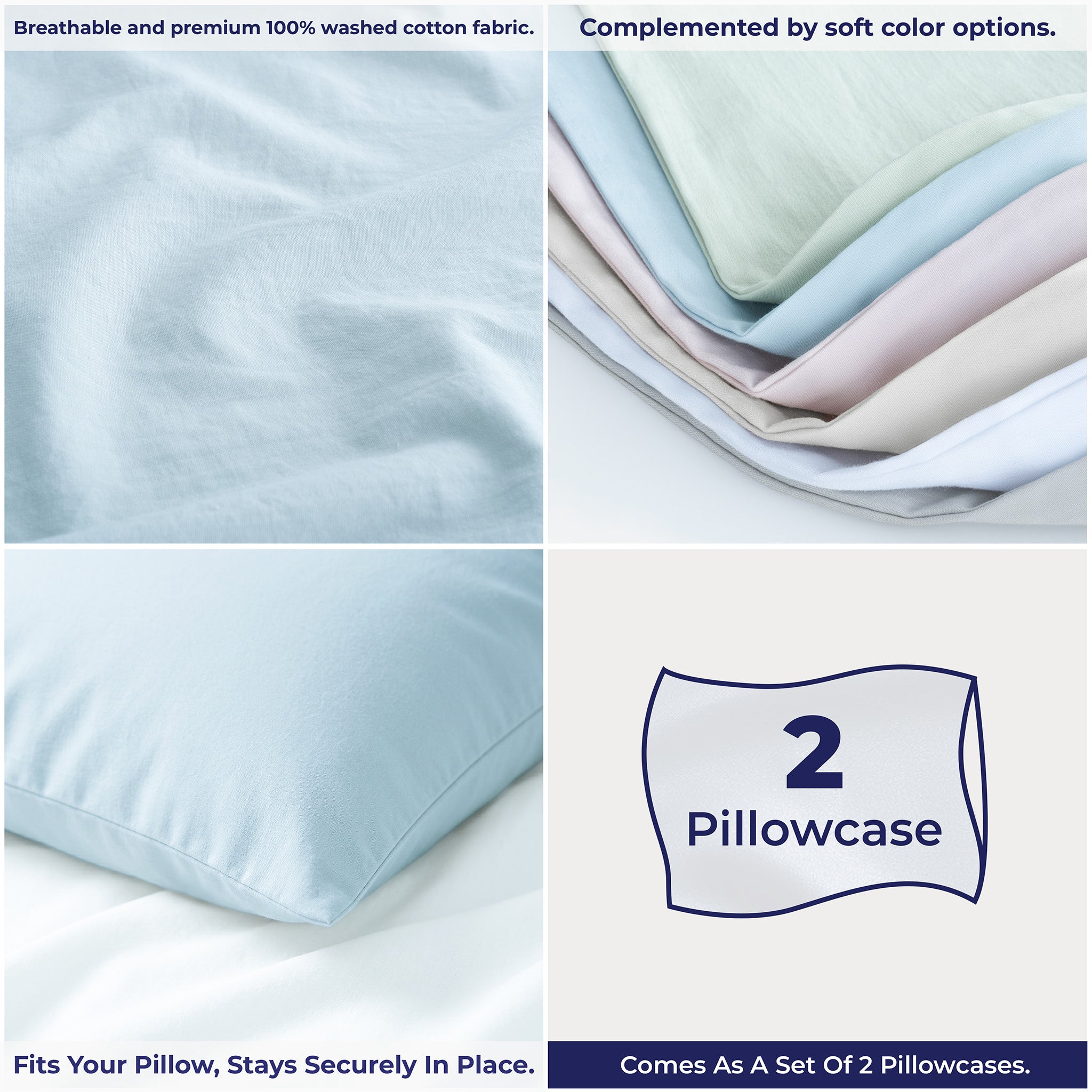 American Soft Linen Wholesale Pillowcases – Bulk Hotel Pillow Covers for Hospitality