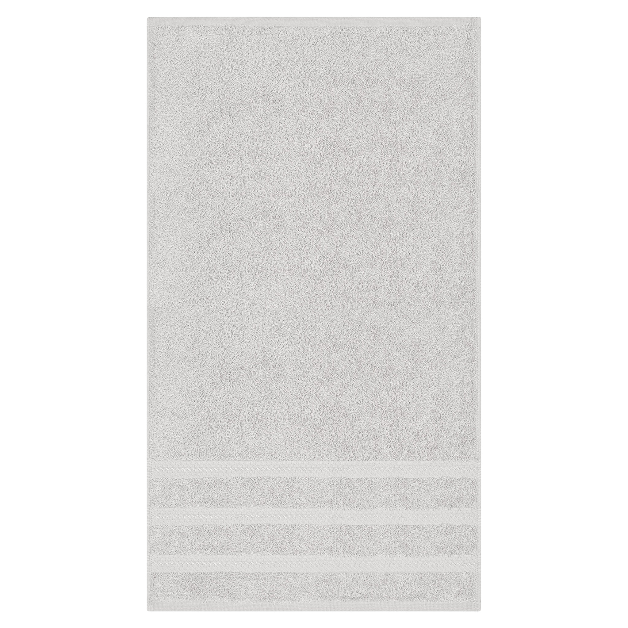 Embroidered Edison 4 Piece 100% Cotton Hand Towel Set | Luxury Hand Towels