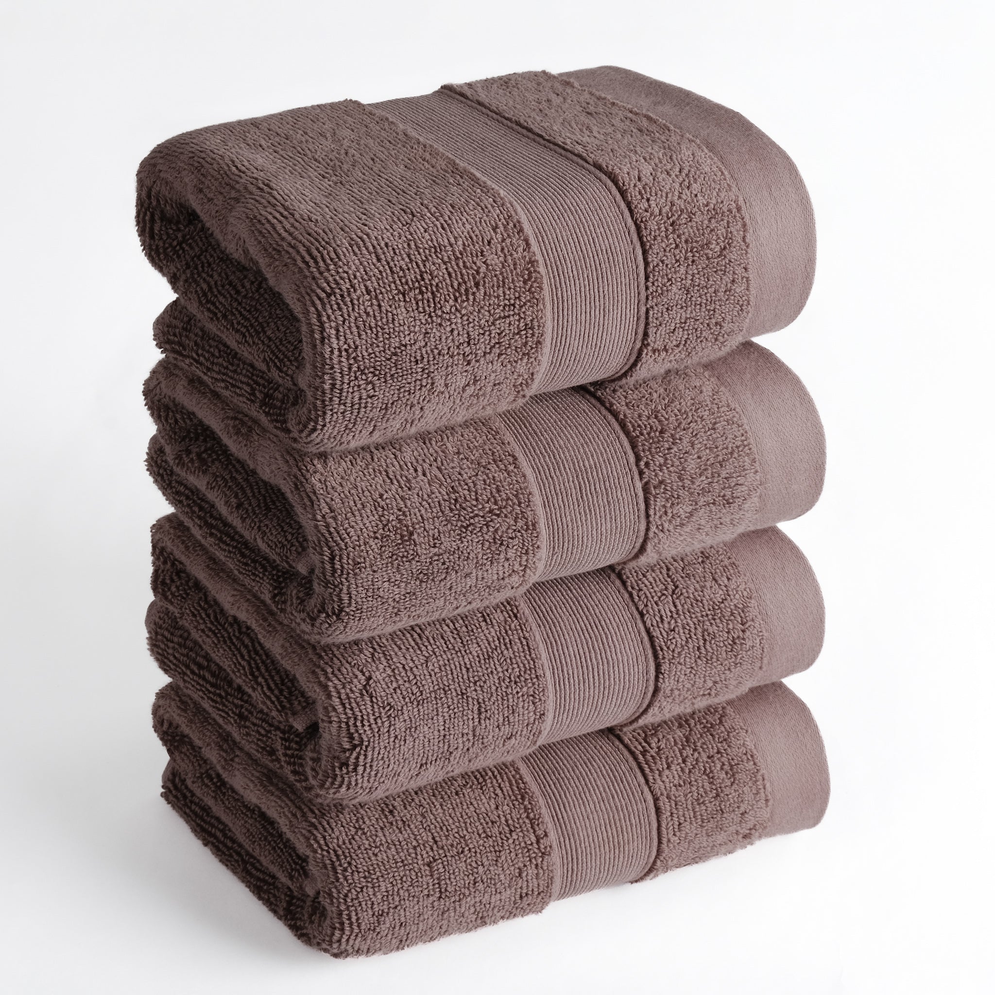 SIENA 4-Piece Turkish Cotton Hand Towels Set, Luxury Towels 700 GSM