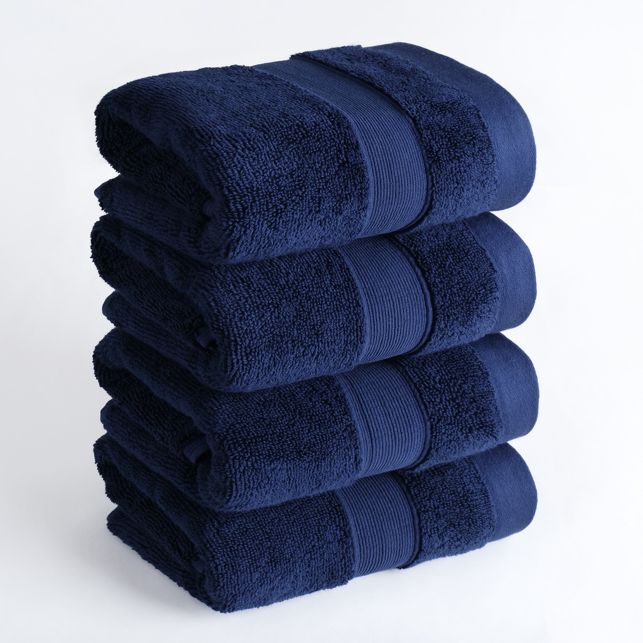 SIENA 4-Piece Turkish Cotton Hand Towels Set, Luxury Towels 700 GSM