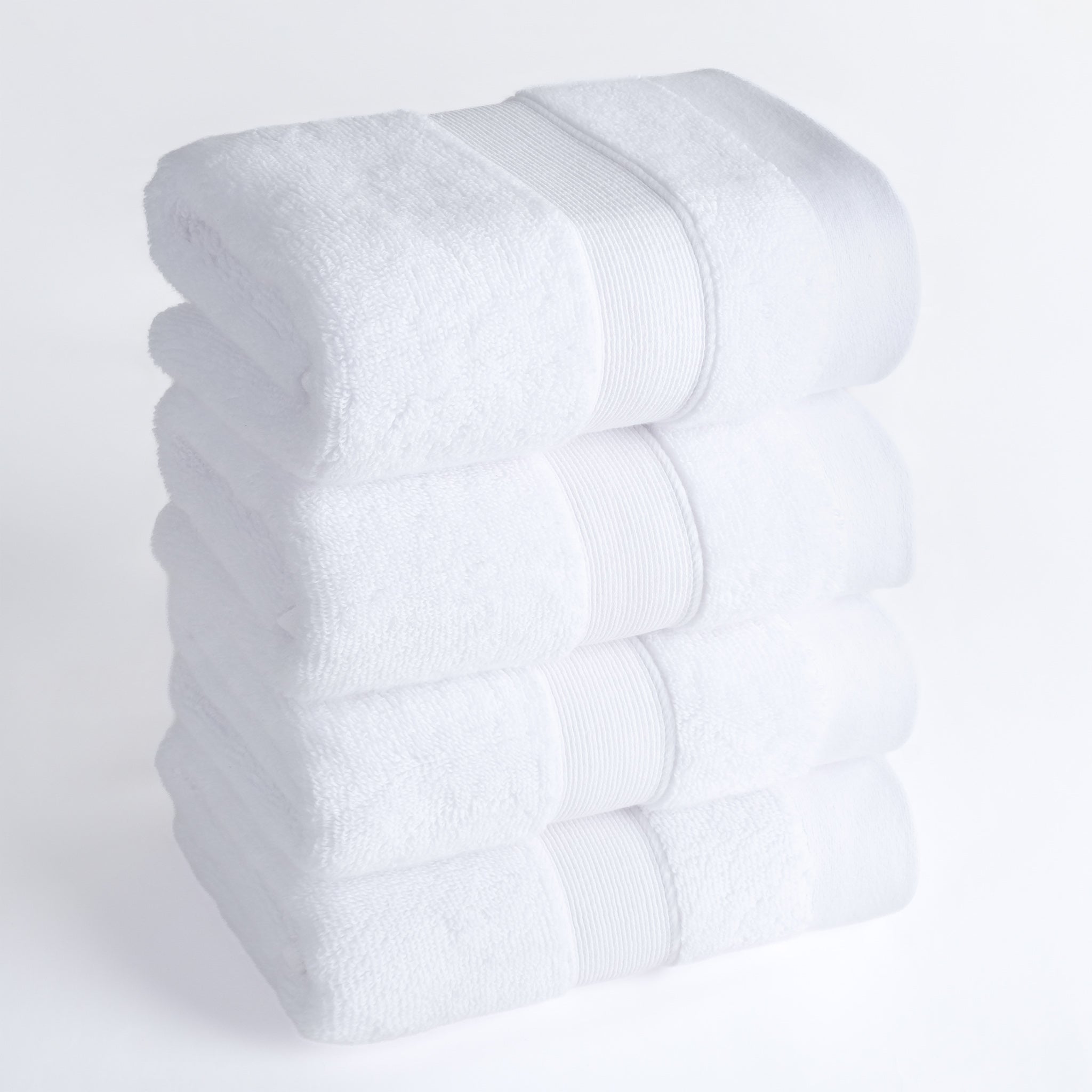 SIENA 4-Piece Turkish Cotton Hand Towels Set, Luxury Towels 700 GSM