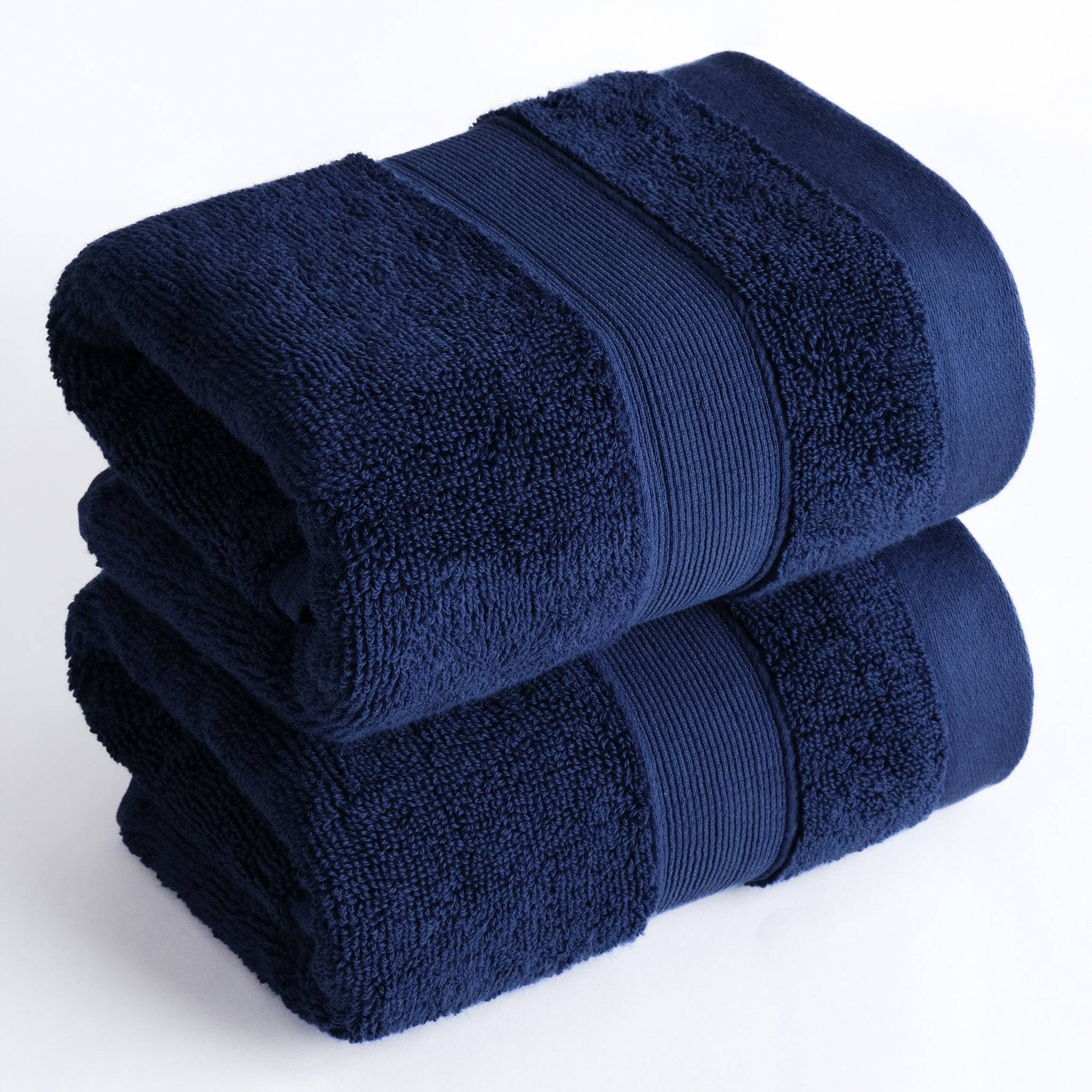SIENA Luxury Turkish Cotton Hand Towels – 700 GSM, 16 x 28", 2-Piece