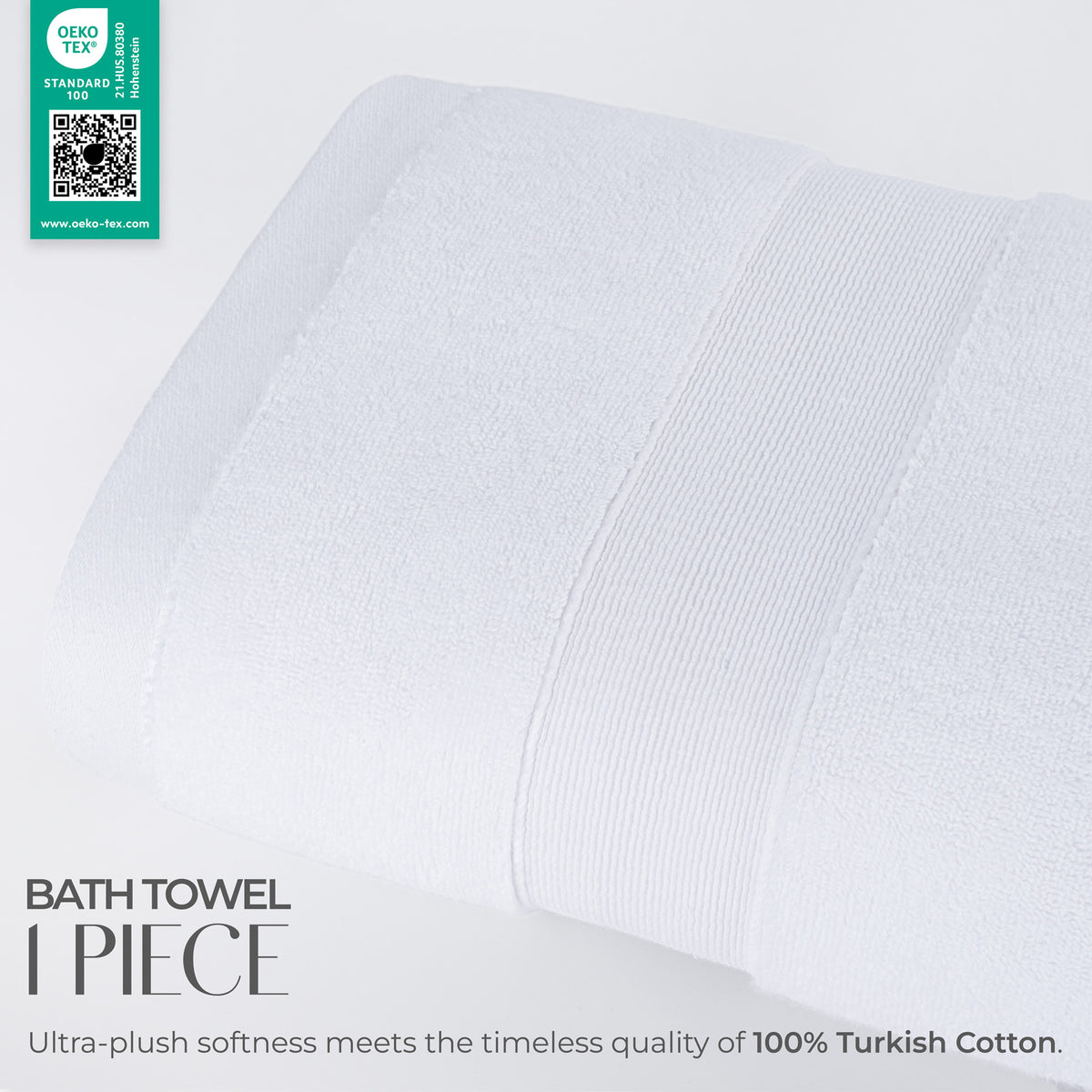 SIENA Turkish Cotton Jumbo Bath Towel – 700 GSM Luxury 30 x 56"