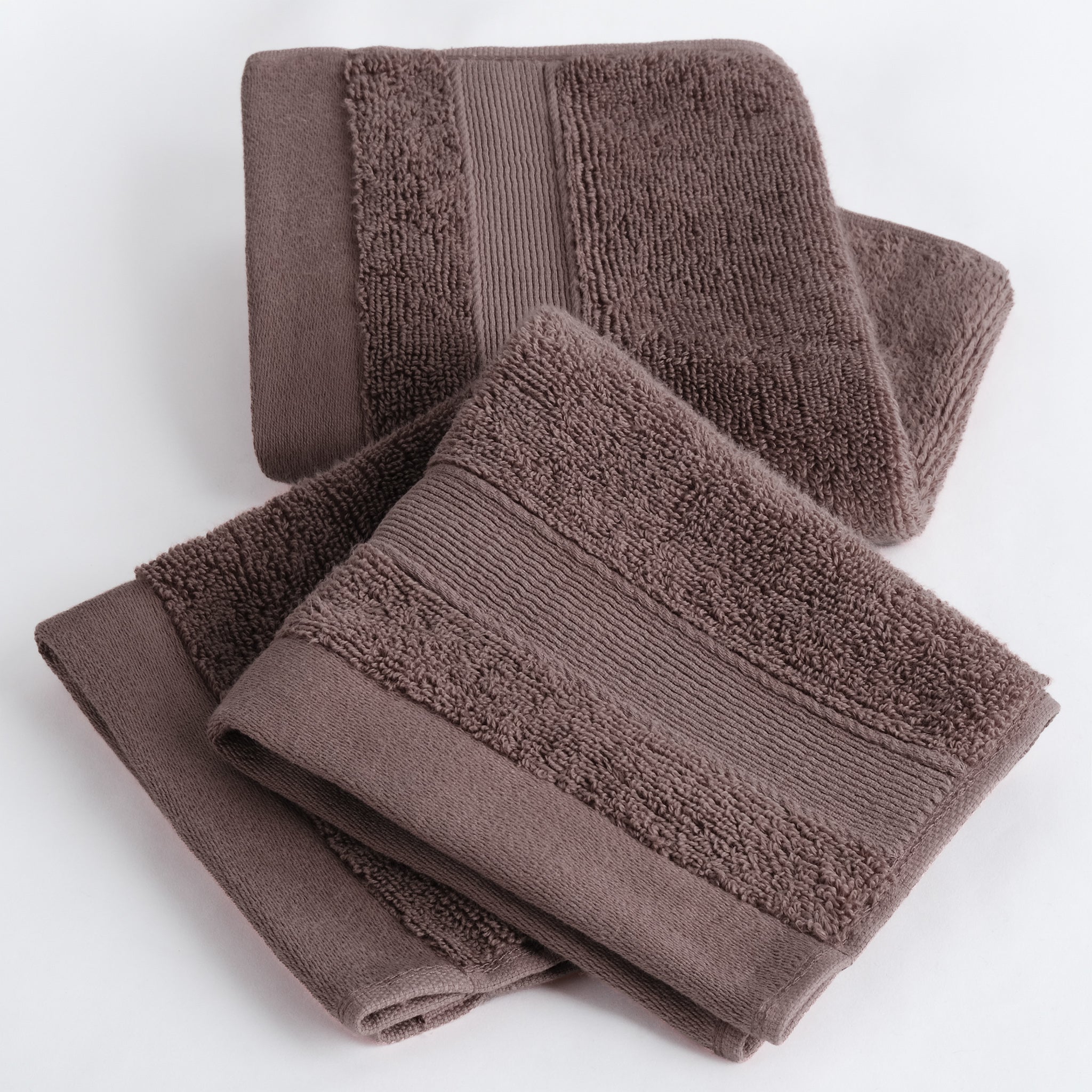 SIENA Turkish Cotton Washcloths – 700 GSM Luxury 13 x 13", 2-Piece