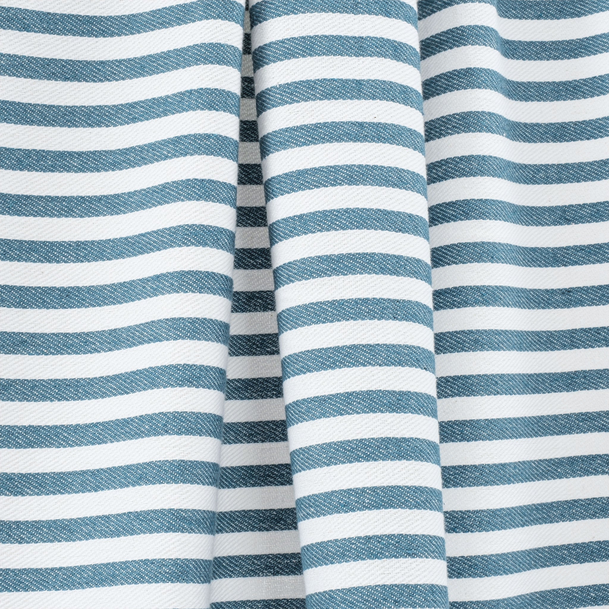 American Soft Linen - 100% Cotton Turkish Peshtemal Towels 40x70 Inches - Petrol-Blue - 2