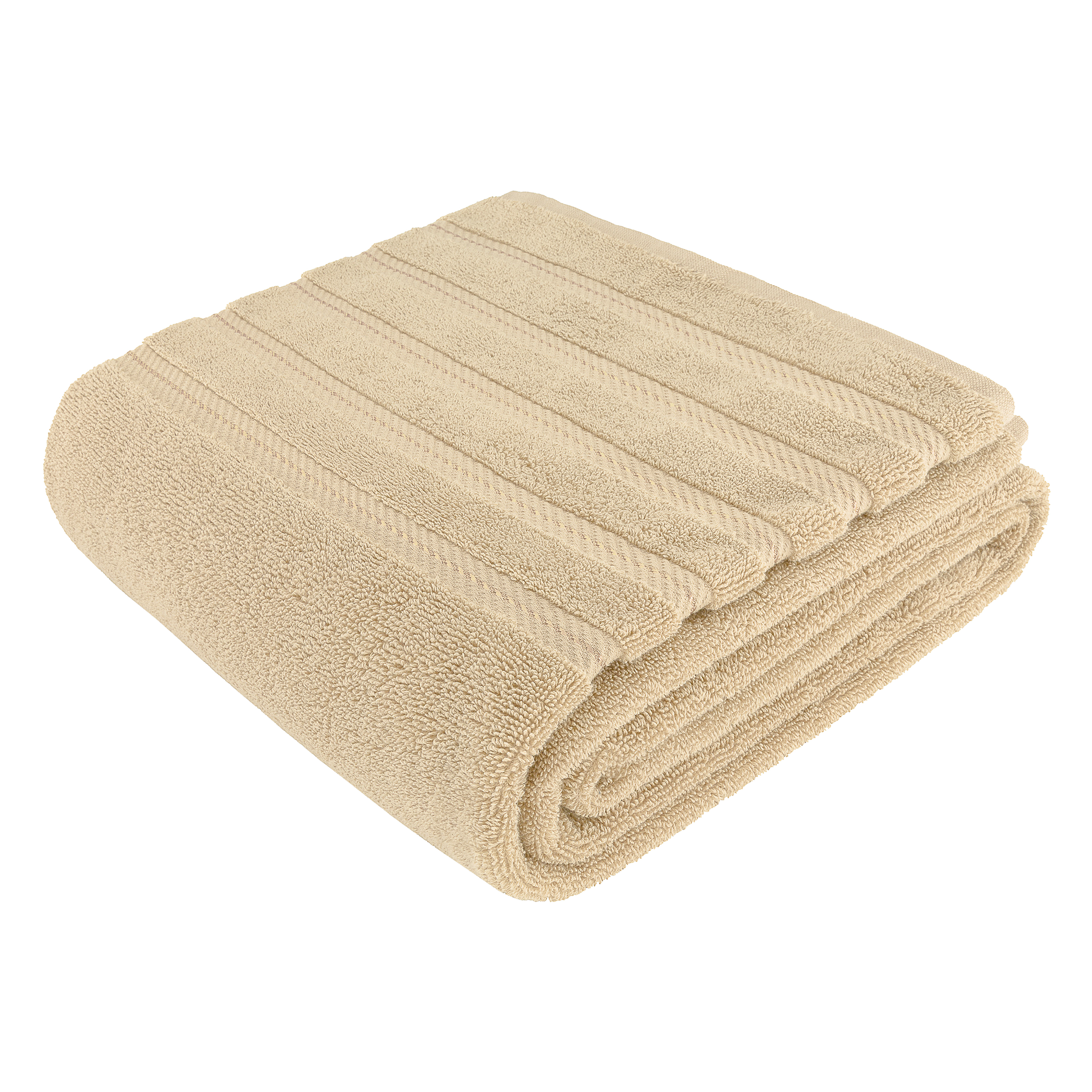 American Soft Linen - 35x70 Jumbo Bath Sheet Turkish Bath Towel - 16 Piece Case Pack - Sand-Taupe - 7