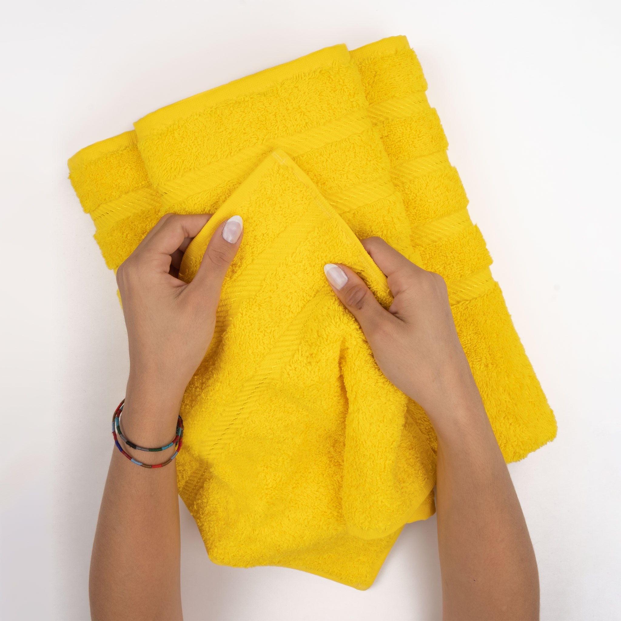 American Soft Linen - 35x70 Jumbo Bath Sheet Turkish Bath Towel - 16 Piece Case Pack - Yellow - 4