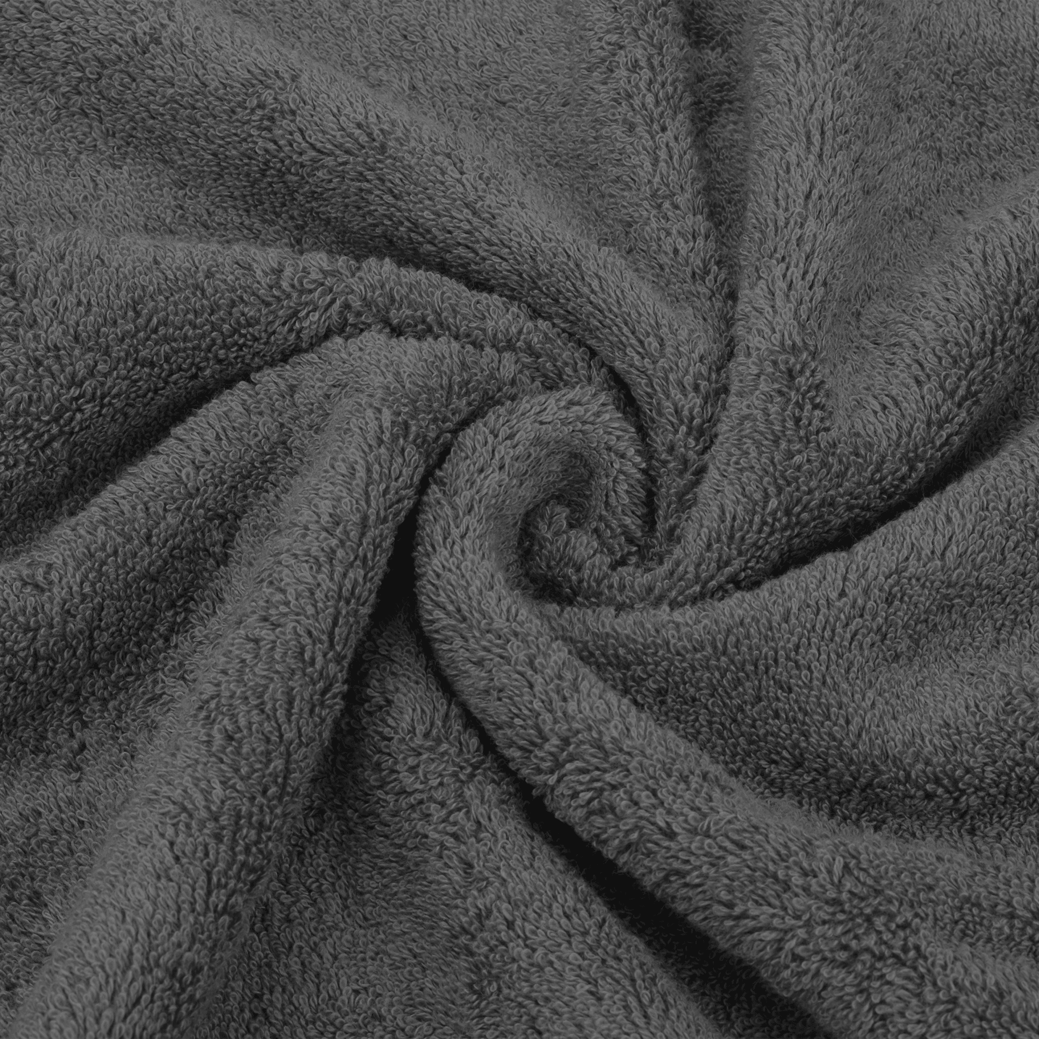 American Soft Linen - 3 Piece Turkish Cotton Towel Set - Gray - 7