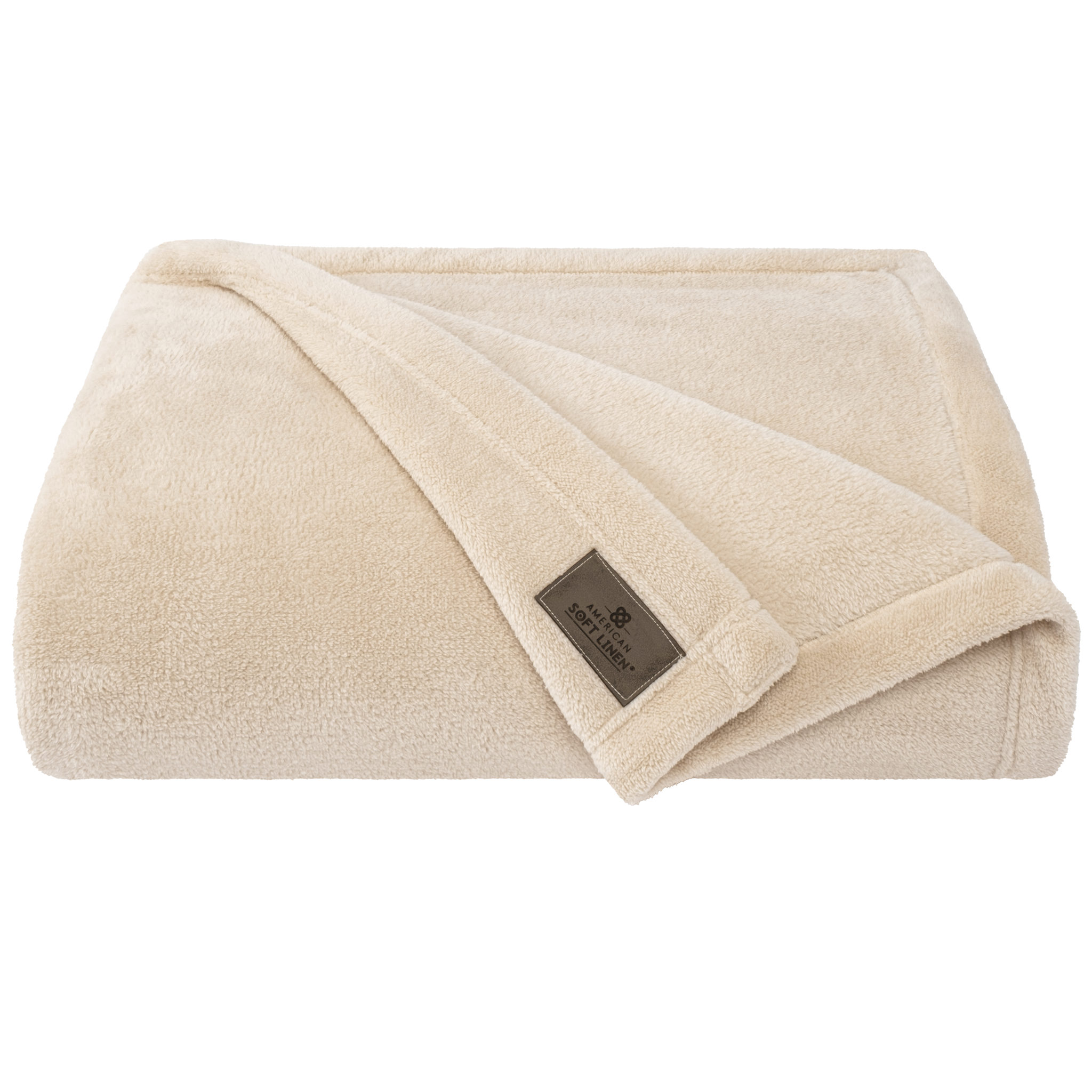American Soft Linen - Bedding Fleece Blanket - Wholesale - 9 Set Case Pack - Queen Size 85x90 inches - Sand-Taupe - 3