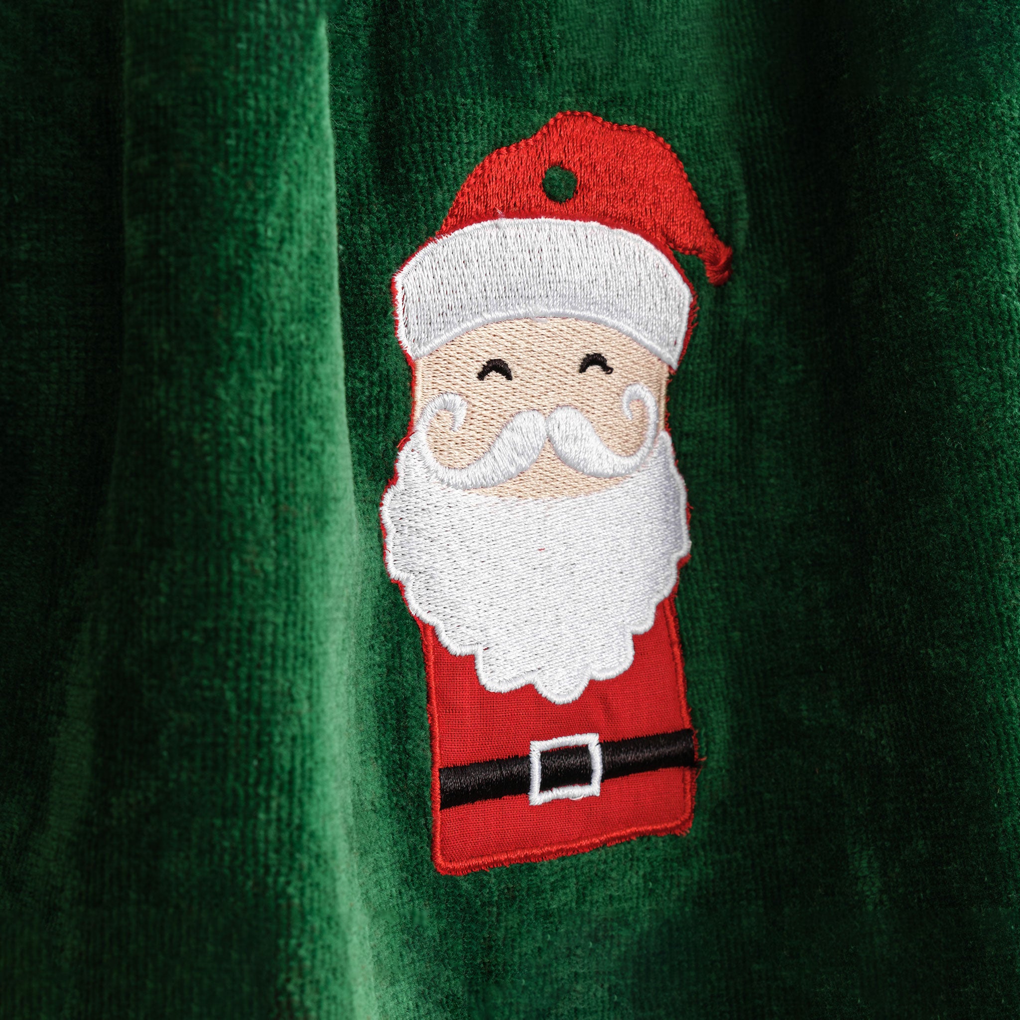American Soft Linen - Christmas Towels 2 Packed Embroidered Towels for Decor Xmas - Santa-tree - 5