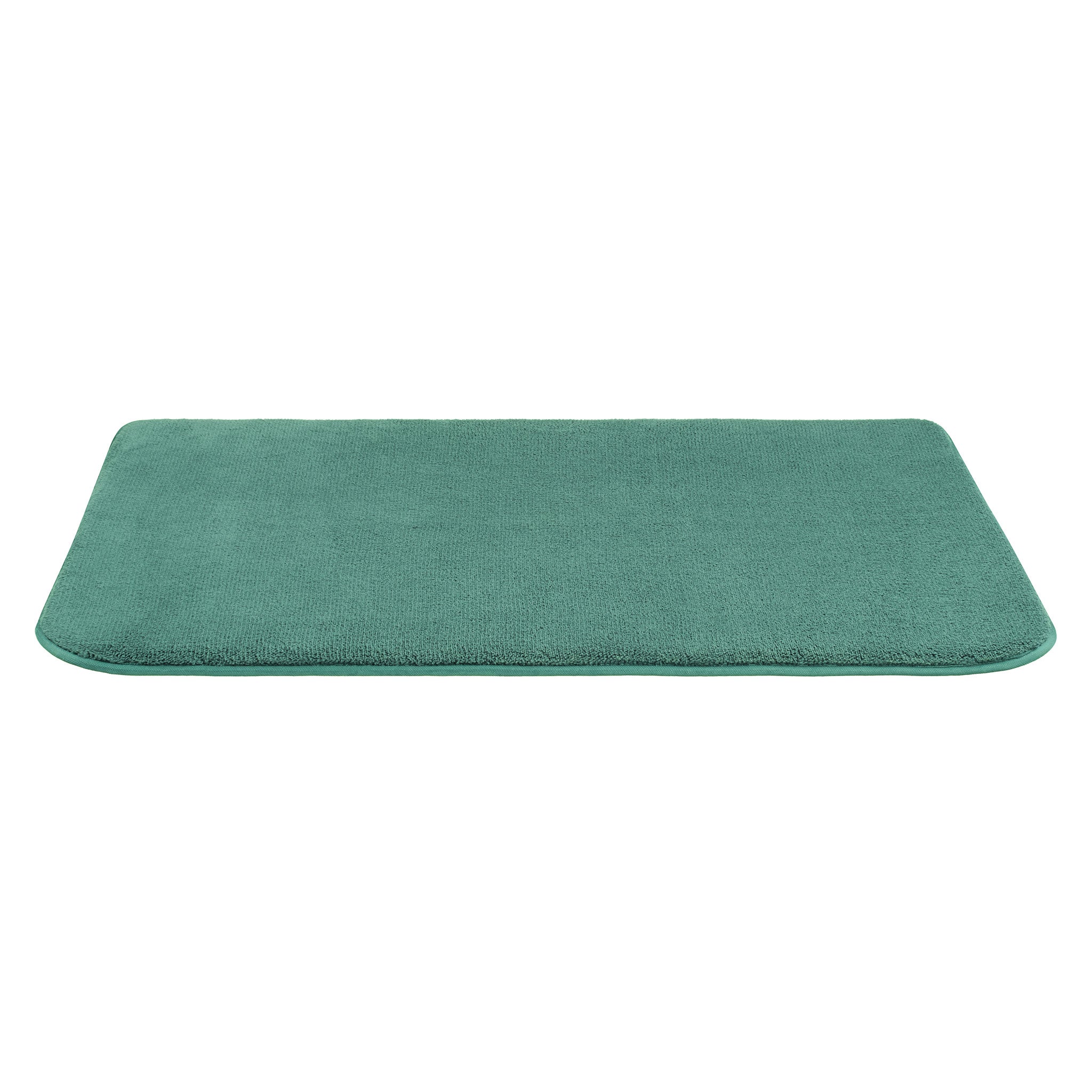 American Soft Linen - Fluffy Foamed Non-Slip Bath Rug-21x32 Inch - Colonial-Blue - 6