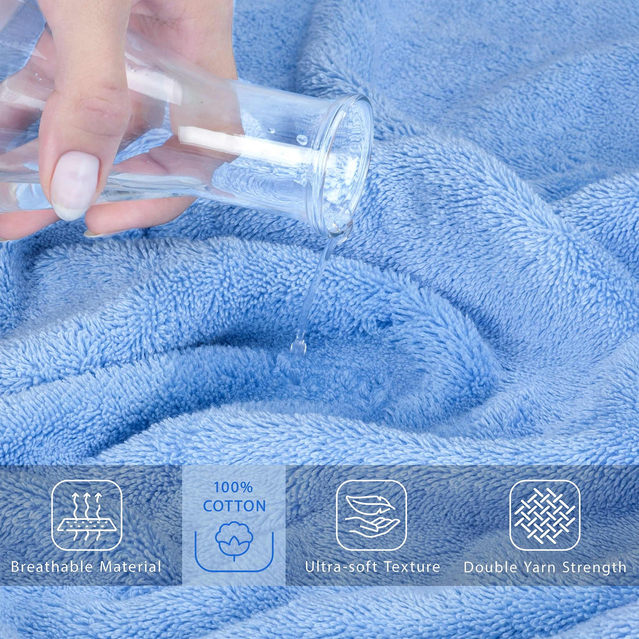 American Soft Linen Bekos 35x70 Inch Jumbo Bath Sheet Set of 2, Wholesale 100% Cotton Turkish Towel Set