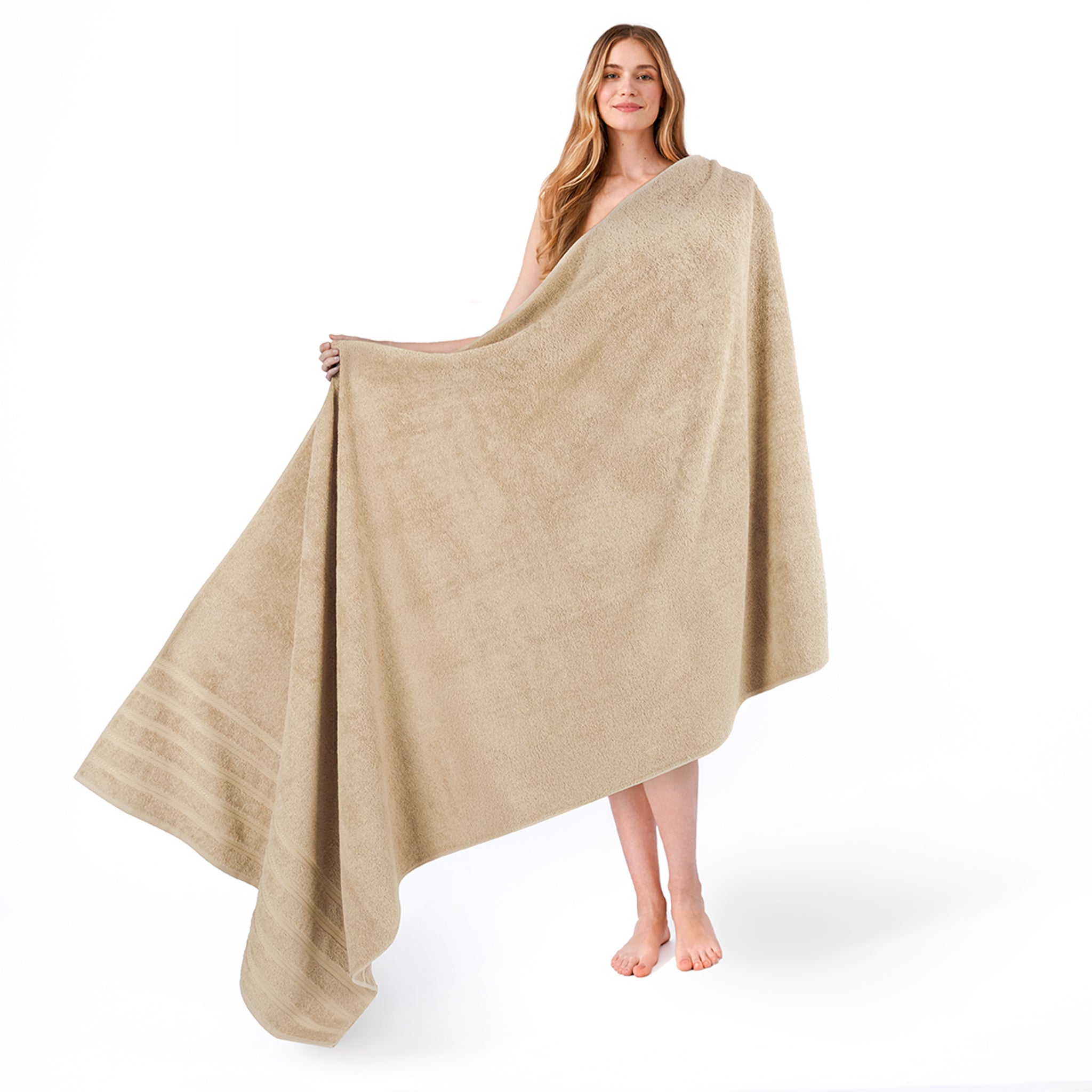 American Soft Linen 35x70 Cotton Bath Sheets – Jumbo, Soft & Absorbent Hotel-Quality Towels