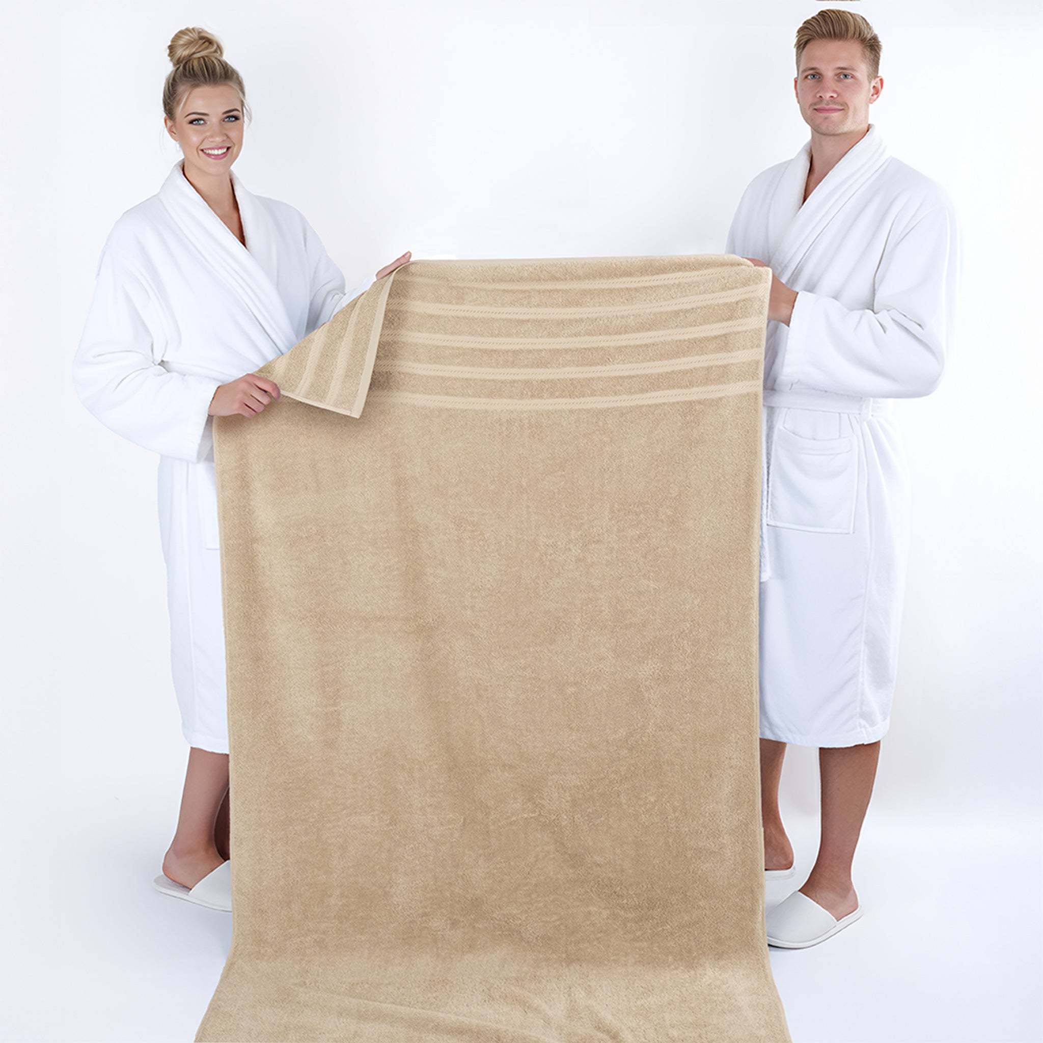 American Soft Linen 35x70 Cotton Bath Sheets – Jumbo, Soft & Absorbent Hotel-Quality Towels