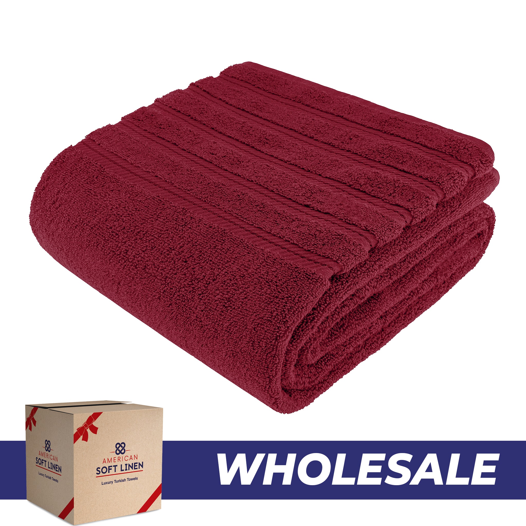 American Soft Linen 35x70 Cotton Bath Sheets – Jumbo, Soft & Absorbent Hotel-Quality Towels