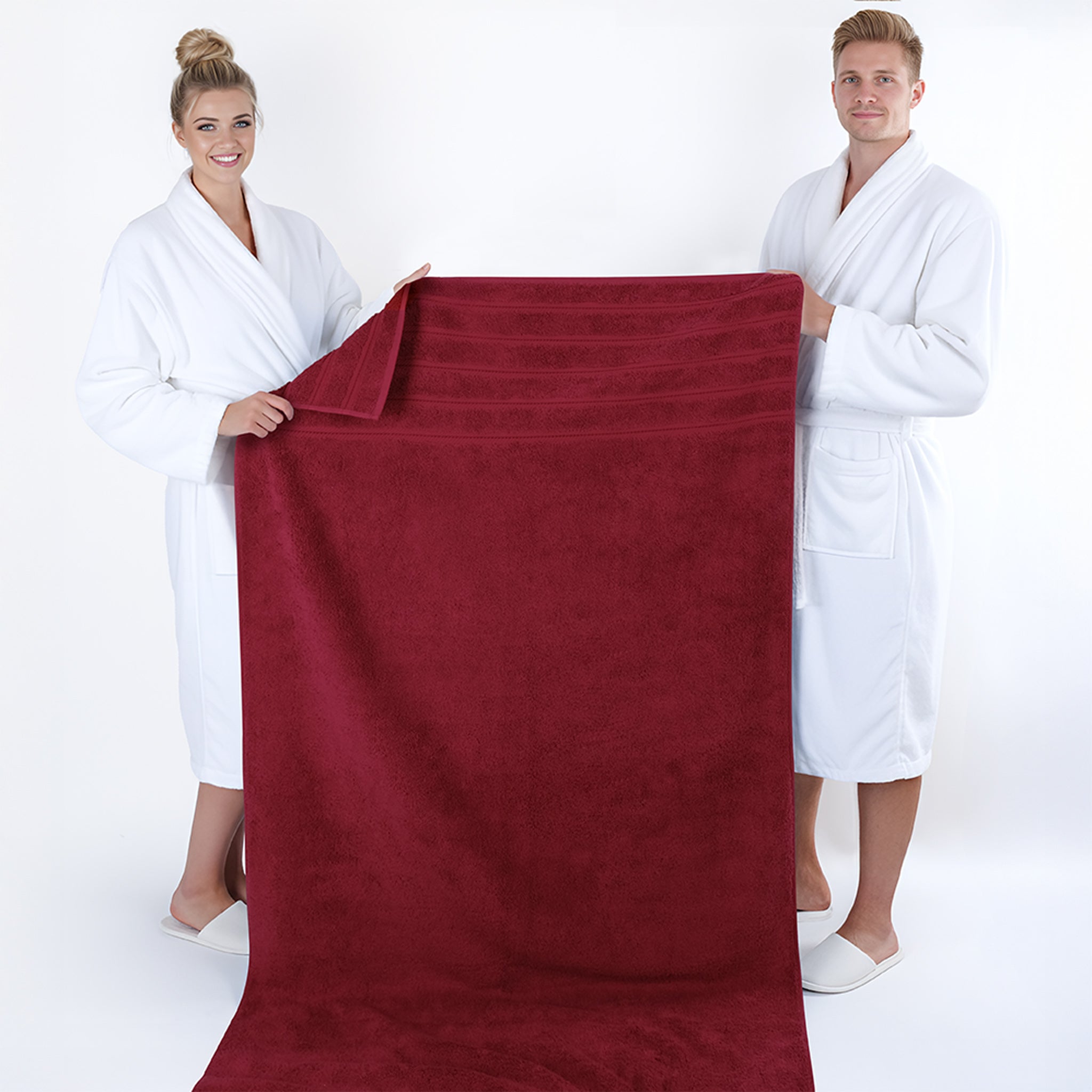 American Soft Linen 35x70 Cotton Bath Sheets – Jumbo, Soft & Absorbent Hotel-Quality Towels