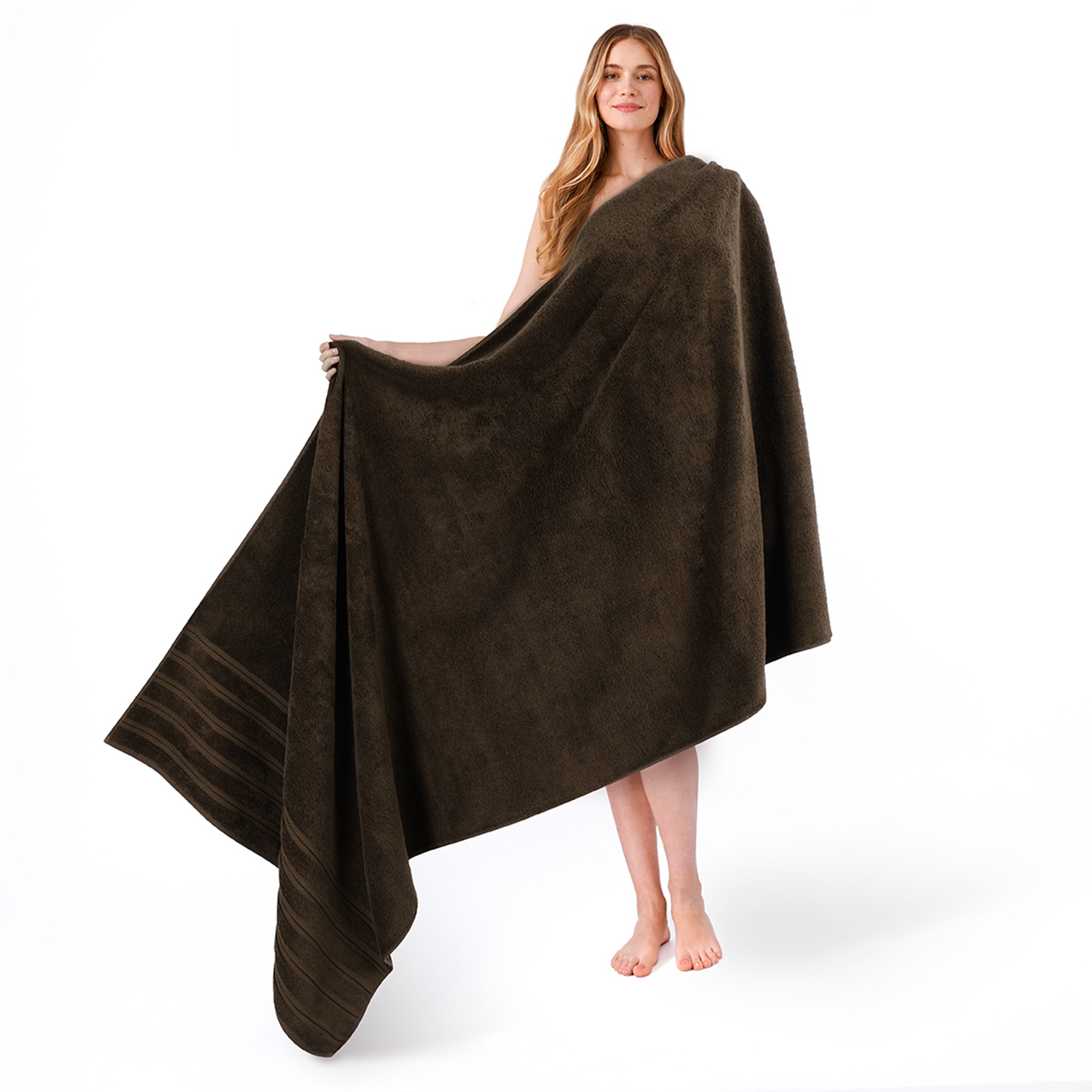 American Soft Linen 35x70 Cotton Bath Sheets – Jumbo, Soft & Absorbent Hotel-Quality Towels