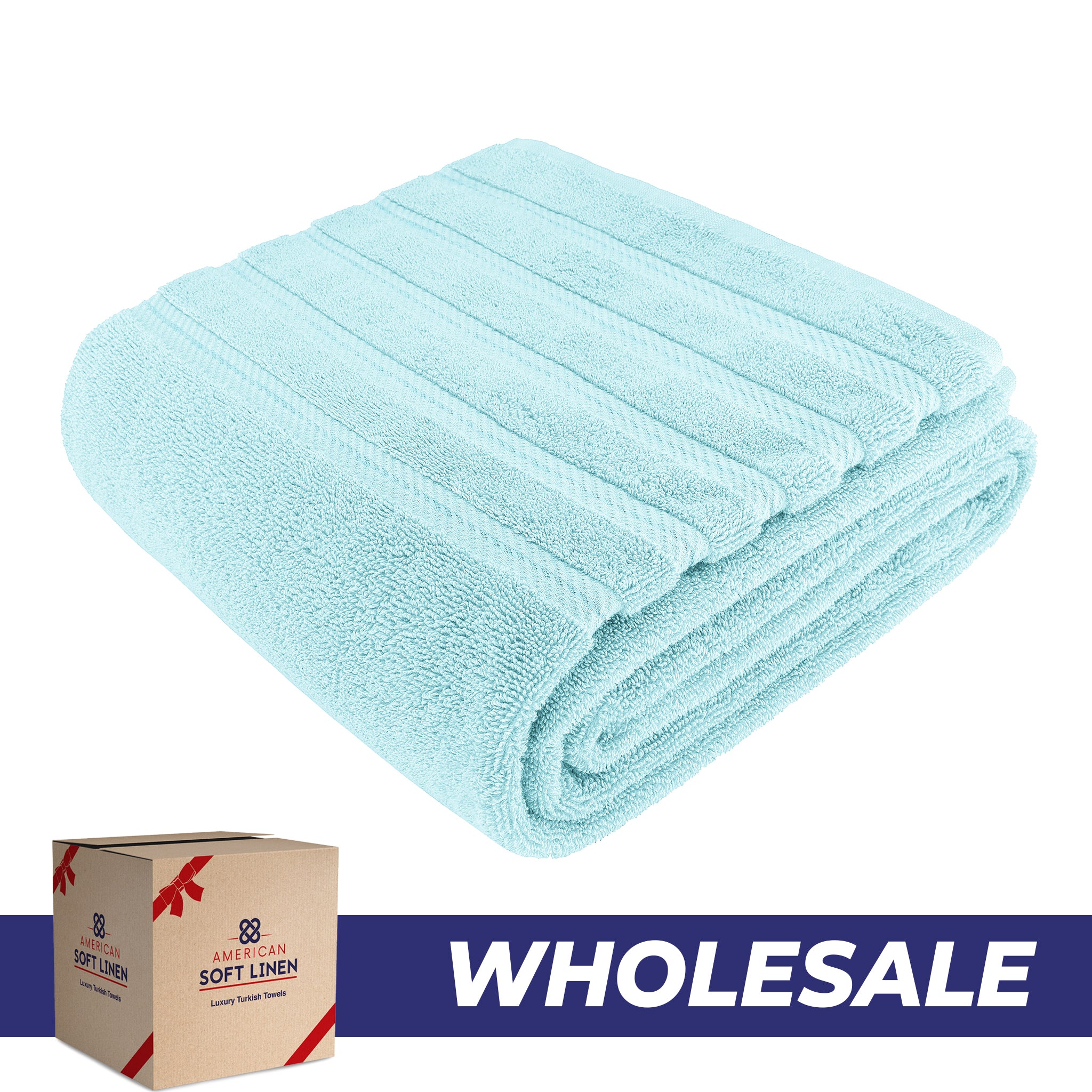 American Soft Linen 35x70 Cotton Bath Sheets – Jumbo, Soft & Absorbent Hotel-Quality Towels