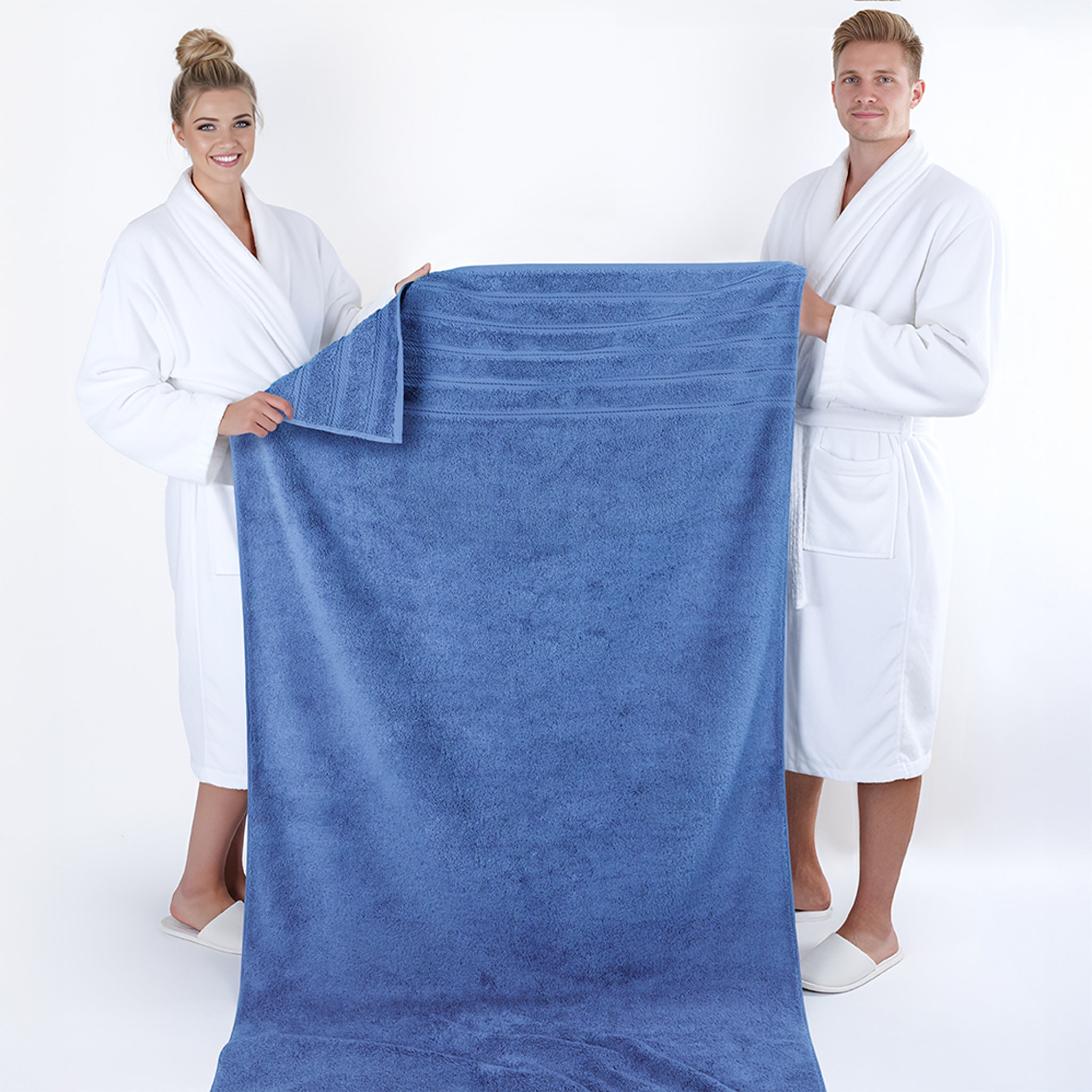 American Soft Linen 35x70 Cotton Bath Sheets – Jumbo, Soft & Absorbent Hotel-Quality Towels