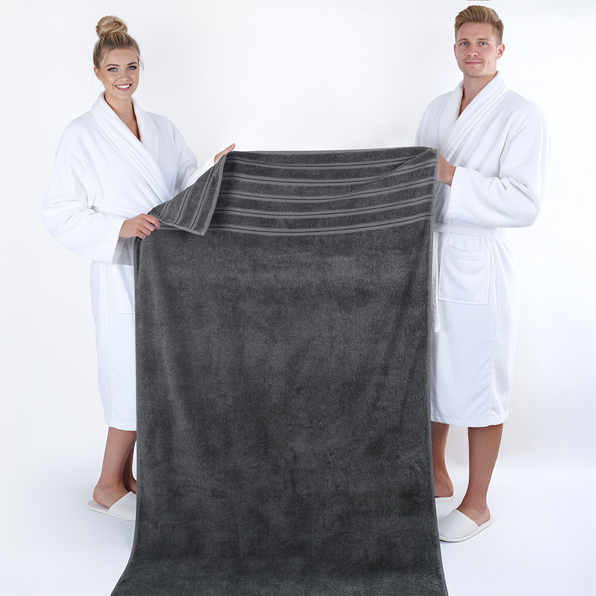 American Soft Linen 35x70 Cotton Bath Sheets – Jumbo, Soft & Absorbent Hotel-Quality Towels