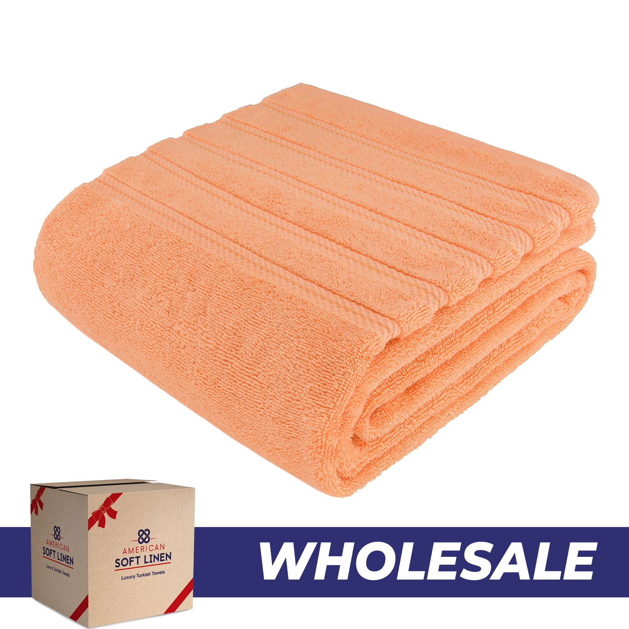 American Soft Linen 35x70 Cotton Bath Sheets – Jumbo, Soft & Absorbent Hotel-Quality Towels