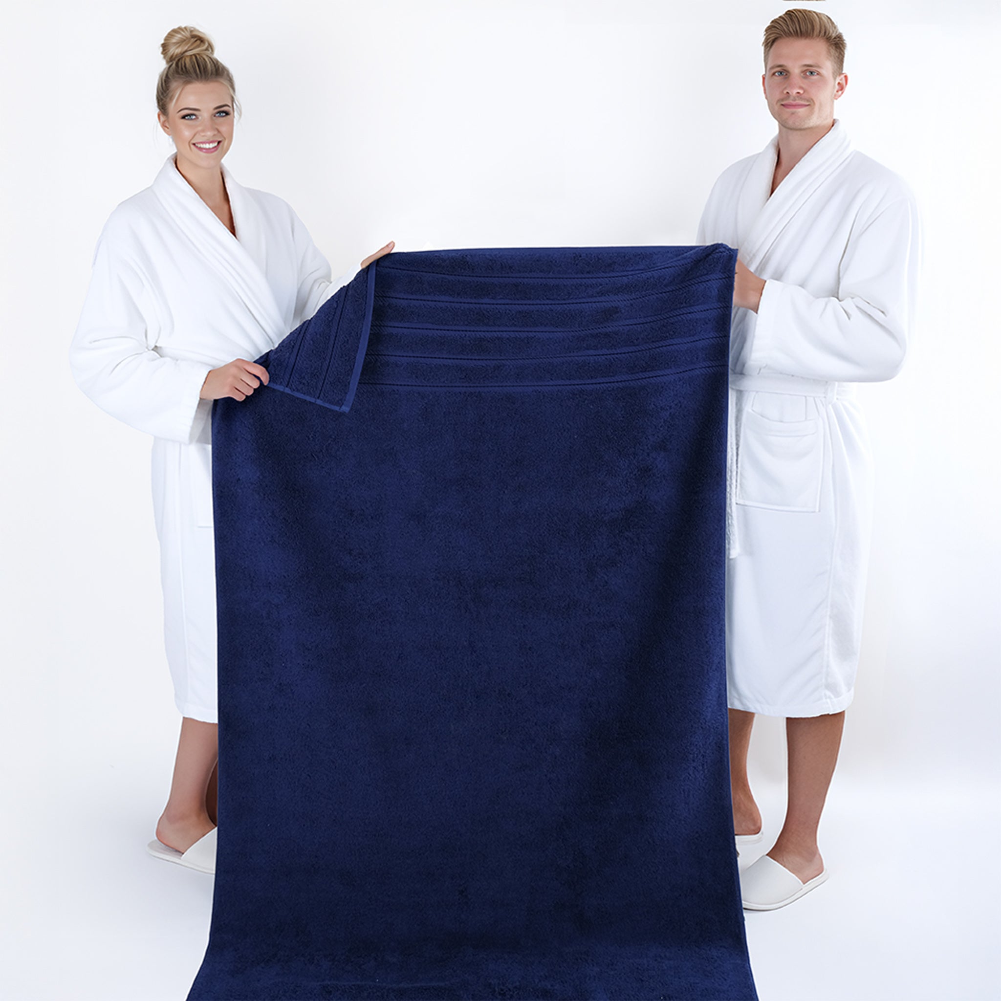 American Soft Linen 35x70 Cotton Bath Sheets – Jumbo, Soft & Absorbent Hotel-Quality Towels