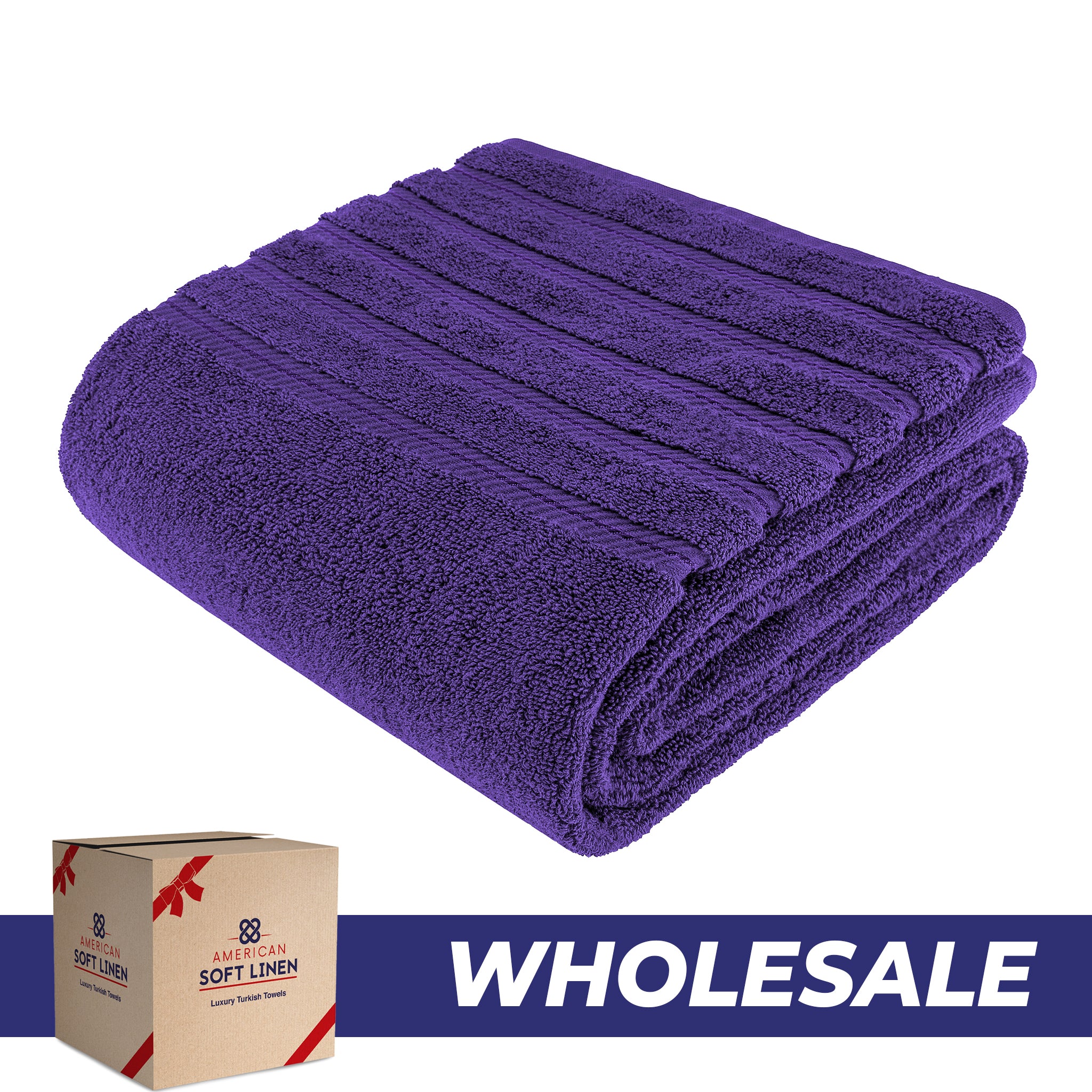 American Soft Linen 35x70 Cotton Bath Sheets – Jumbo, Soft & Absorbent Hotel-Quality Towels