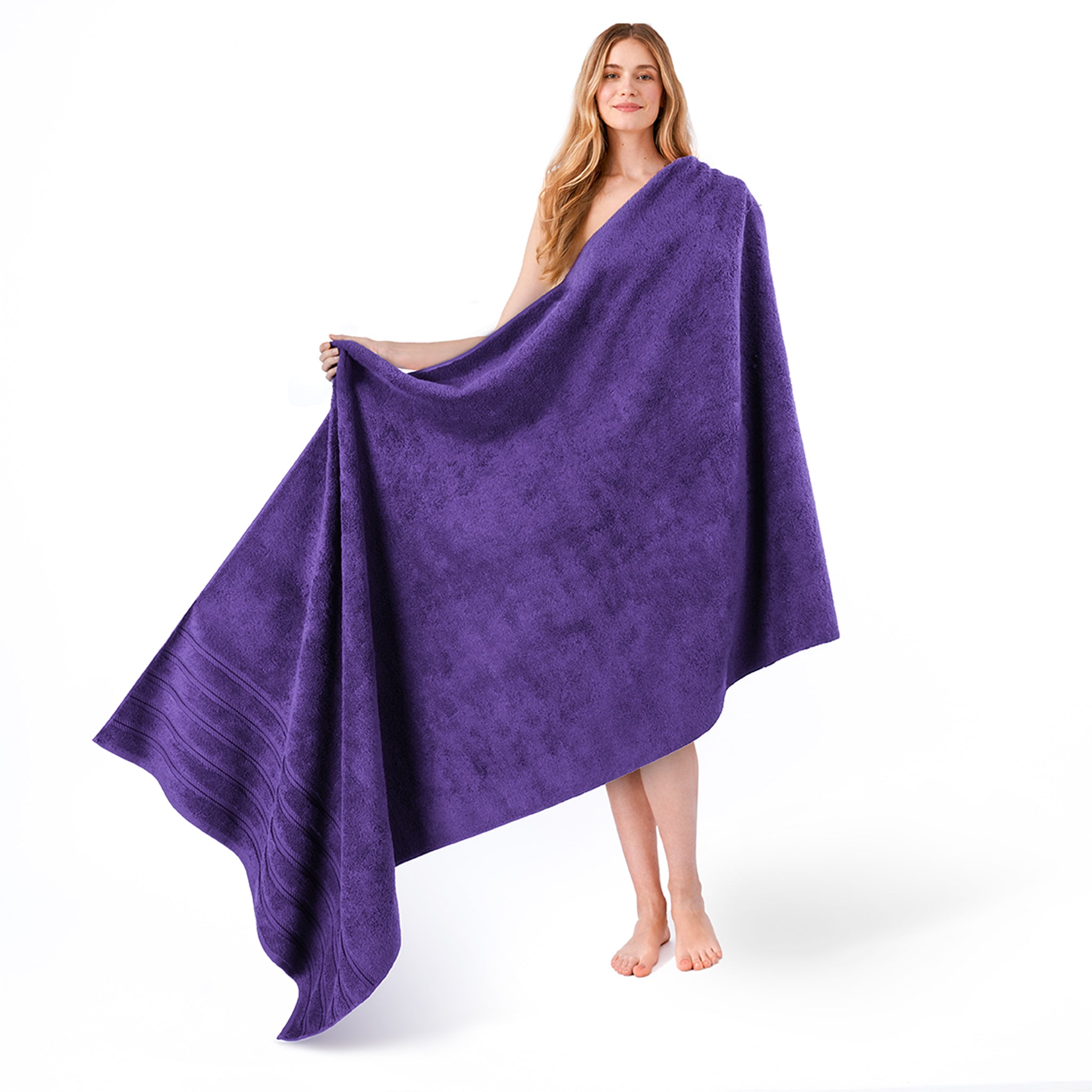 American Soft Linen 35x70 Cotton Bath Sheets – Jumbo, Soft & Absorbent Hotel-Quality Towels