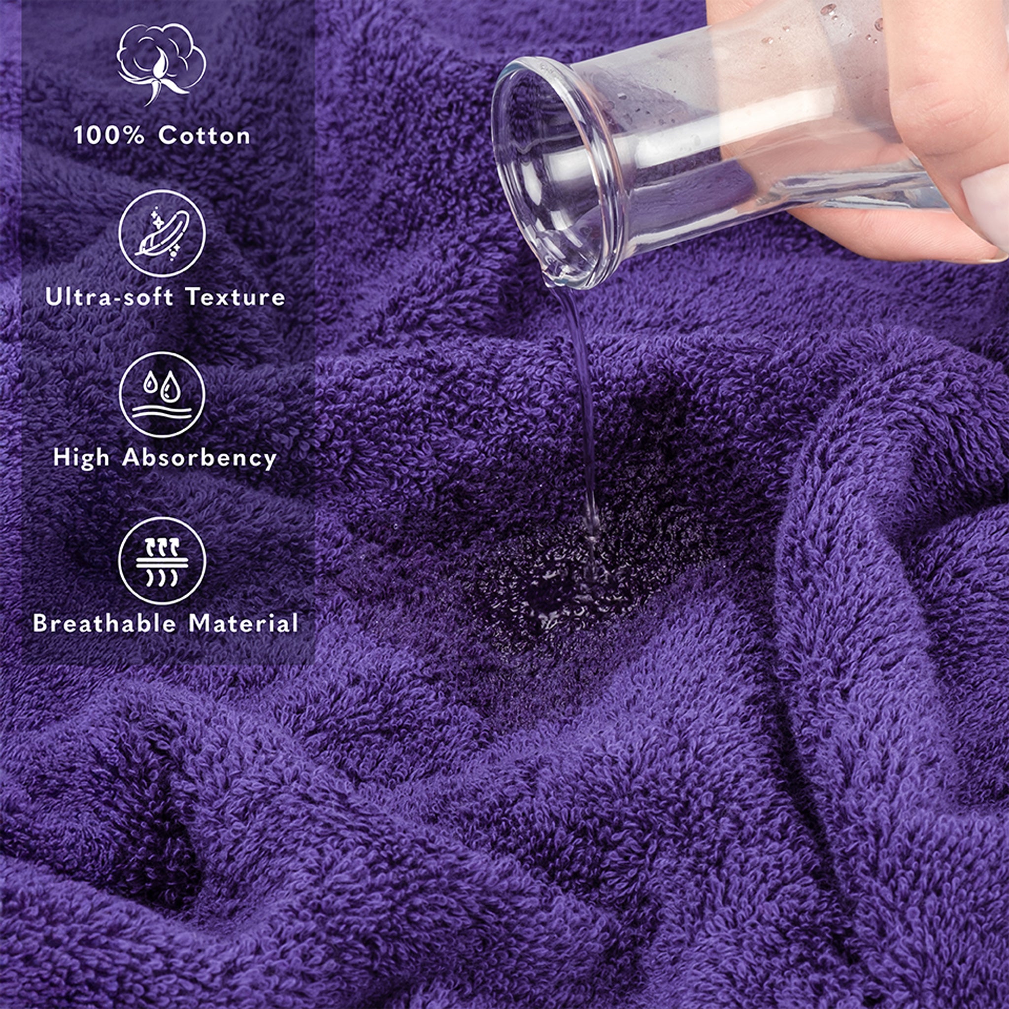 American Soft Linen 35x70 Cotton Bath Sheets – Jumbo, Soft & Absorbent Hotel-Quality Towels