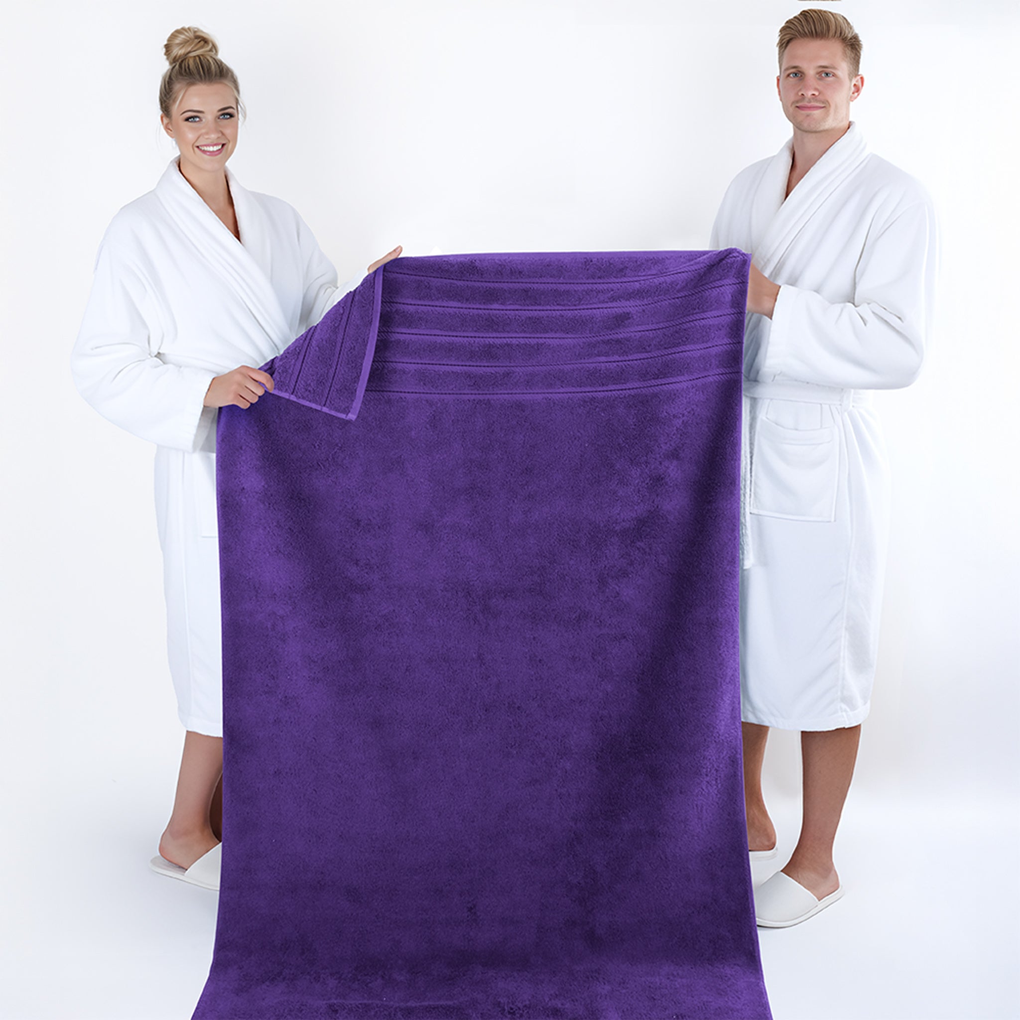 American Soft Linen 35x70 Cotton Bath Sheets – Jumbo, Soft & Absorbent Hotel-Quality Towels
