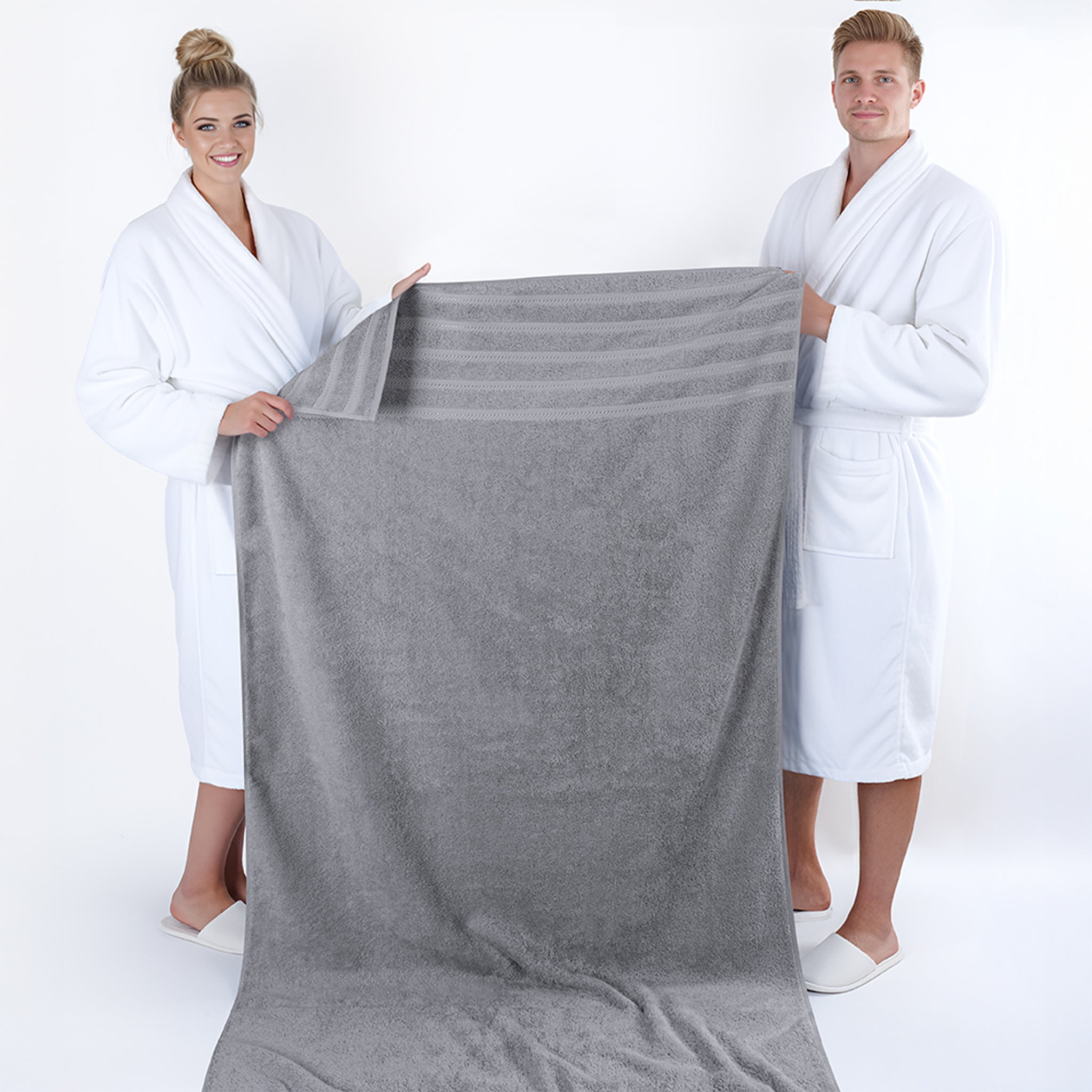 American Soft Linen 35x70 Cotton Bath Sheets – Jumbo, Soft & Absorbent Hotel-Quality Towels