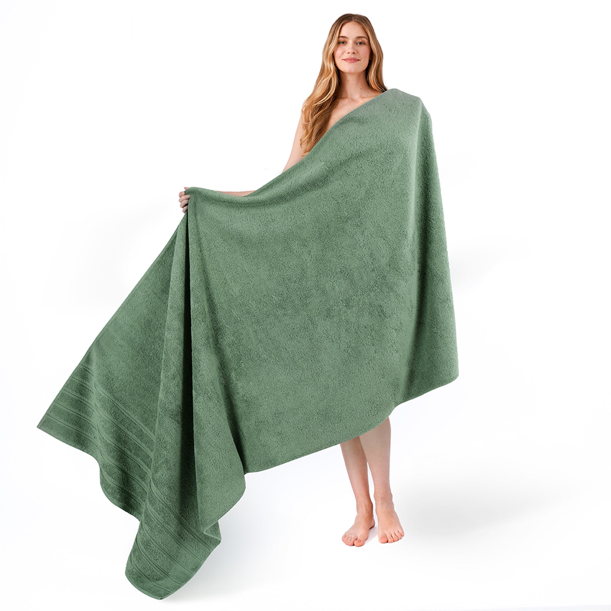 American Soft Linen 35x70 Cotton Bath Sheets – Jumbo, Soft & Absorbent Hotel-Quality Towels