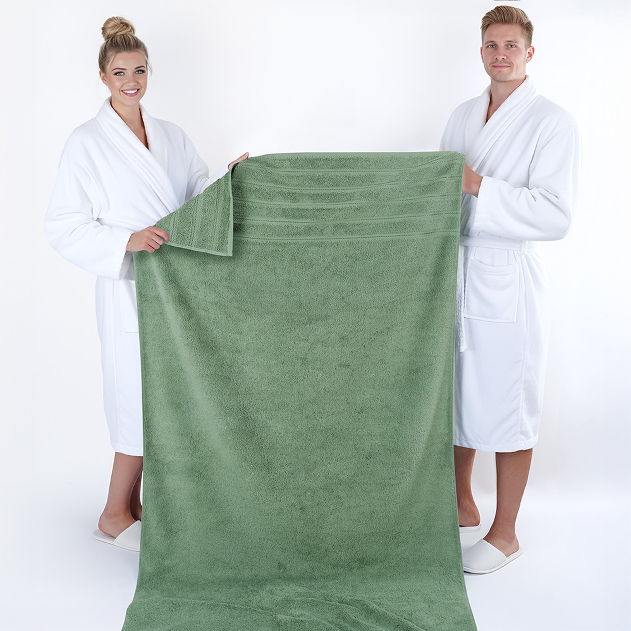 American Soft Linen 35x70 Cotton Bath Sheets – Jumbo, Soft & Absorbent Hotel-Quality Towels