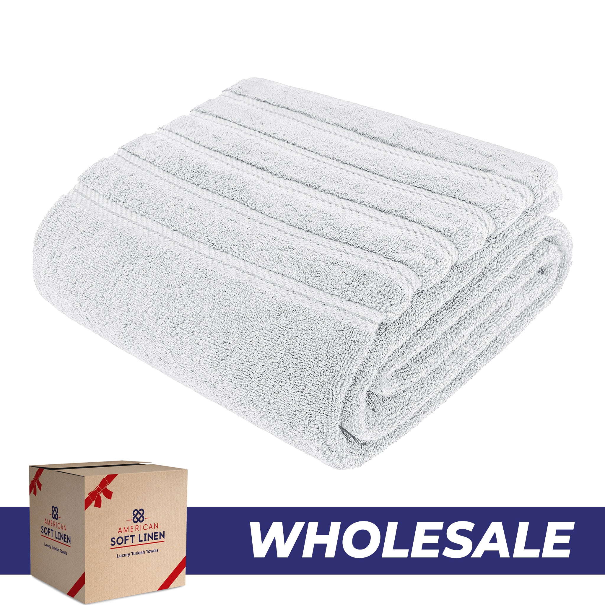 American Soft Linen 35x70 Cotton Bath Sheets – Jumbo, Soft & Absorbent Hotel-Quality Towels