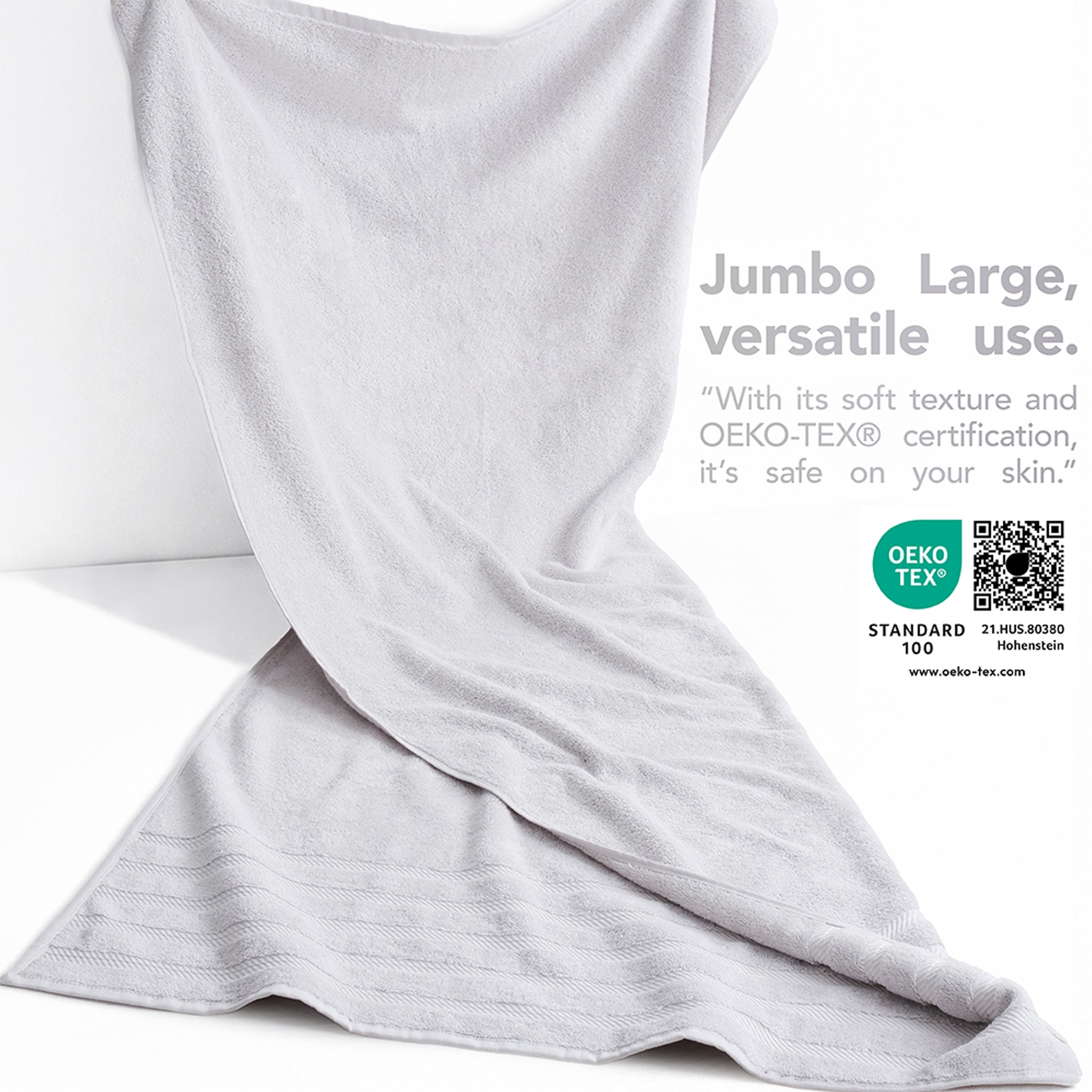 American Soft Linen 35x70 Cotton Bath Sheets – Jumbo, Soft & Absorbent Hotel-Quality Towels