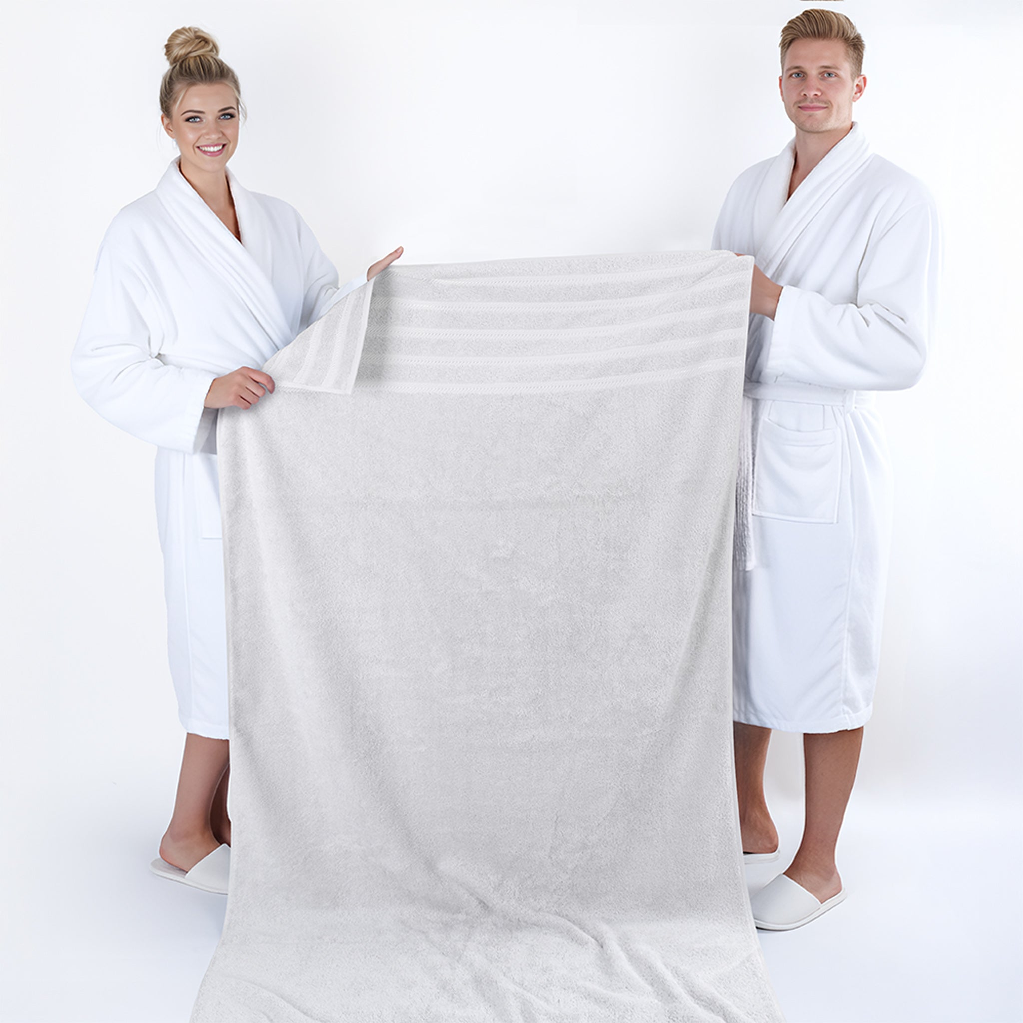 American Soft Linen 35x70 Cotton Bath Sheets – Jumbo, Soft & Absorbent Hotel-Quality Towels
