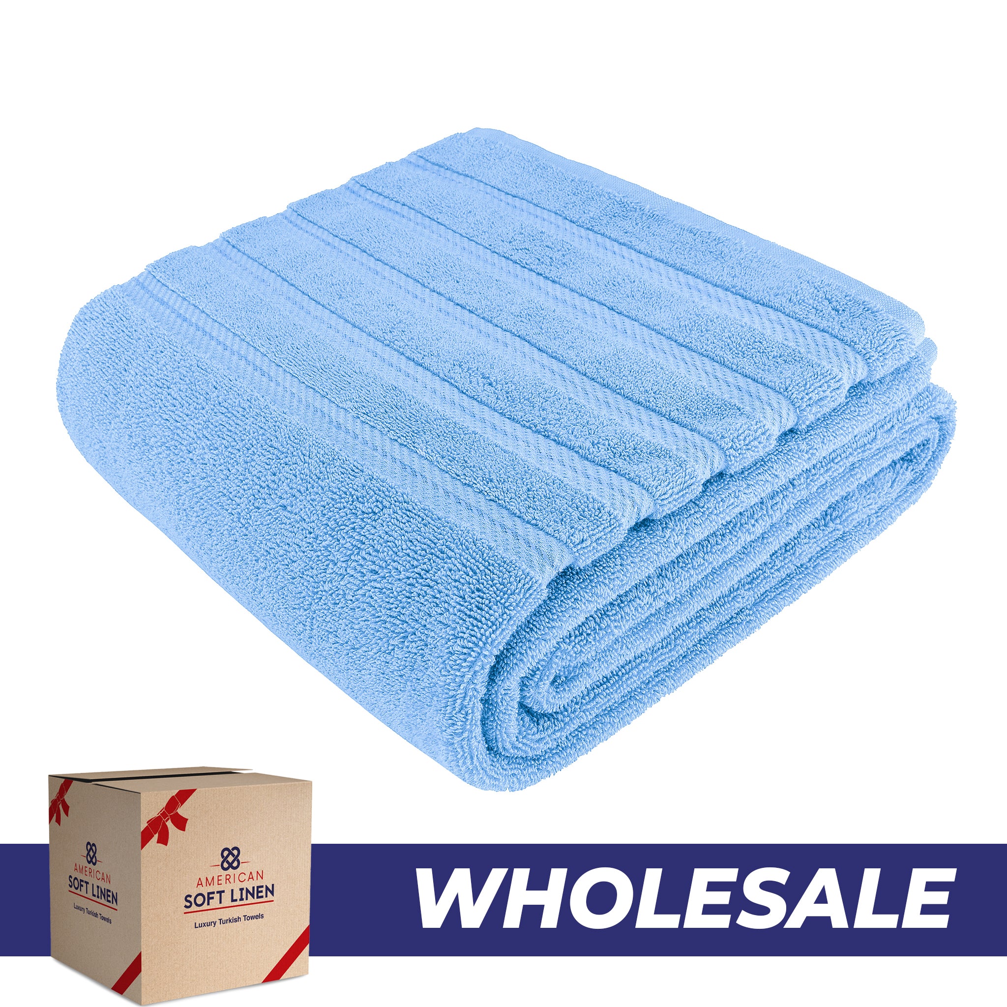 American Soft Linen 35x70 Cotton Bath Sheets – Jumbo, Soft & Absorbent Hotel-Quality Towels