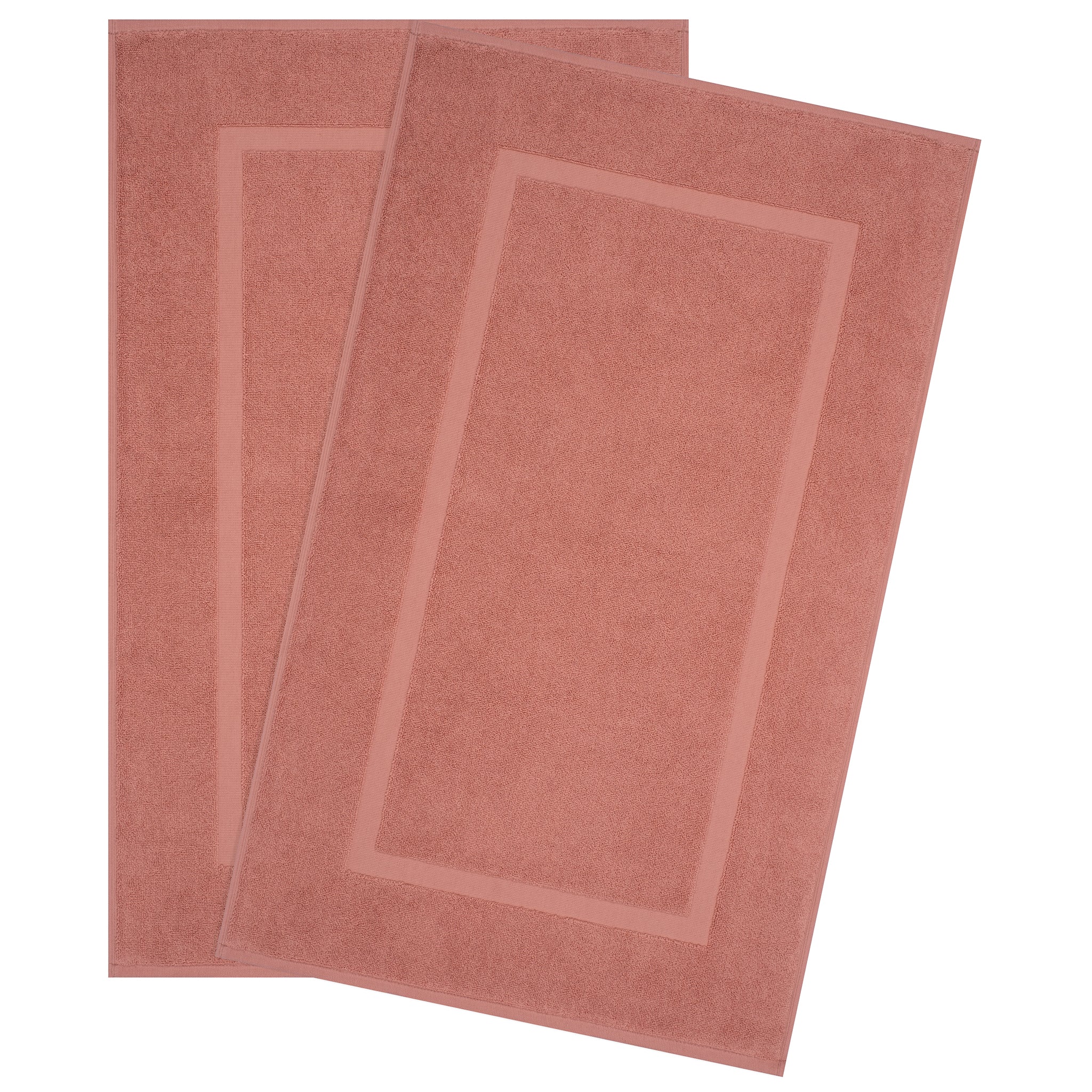 American Soft Linen Bekos 100% Cotton Bath Mat Set, 2 Piece 20x34 inches Wholesale Bath Rugs for Bathroom