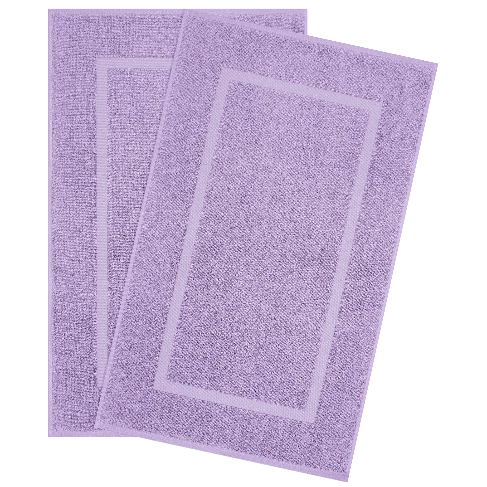 American Soft Linen Bekos 100% Cotton Bath Mat Set, 2 Piece 20x34 inches Wholesale Bath Rugs for Bathroom