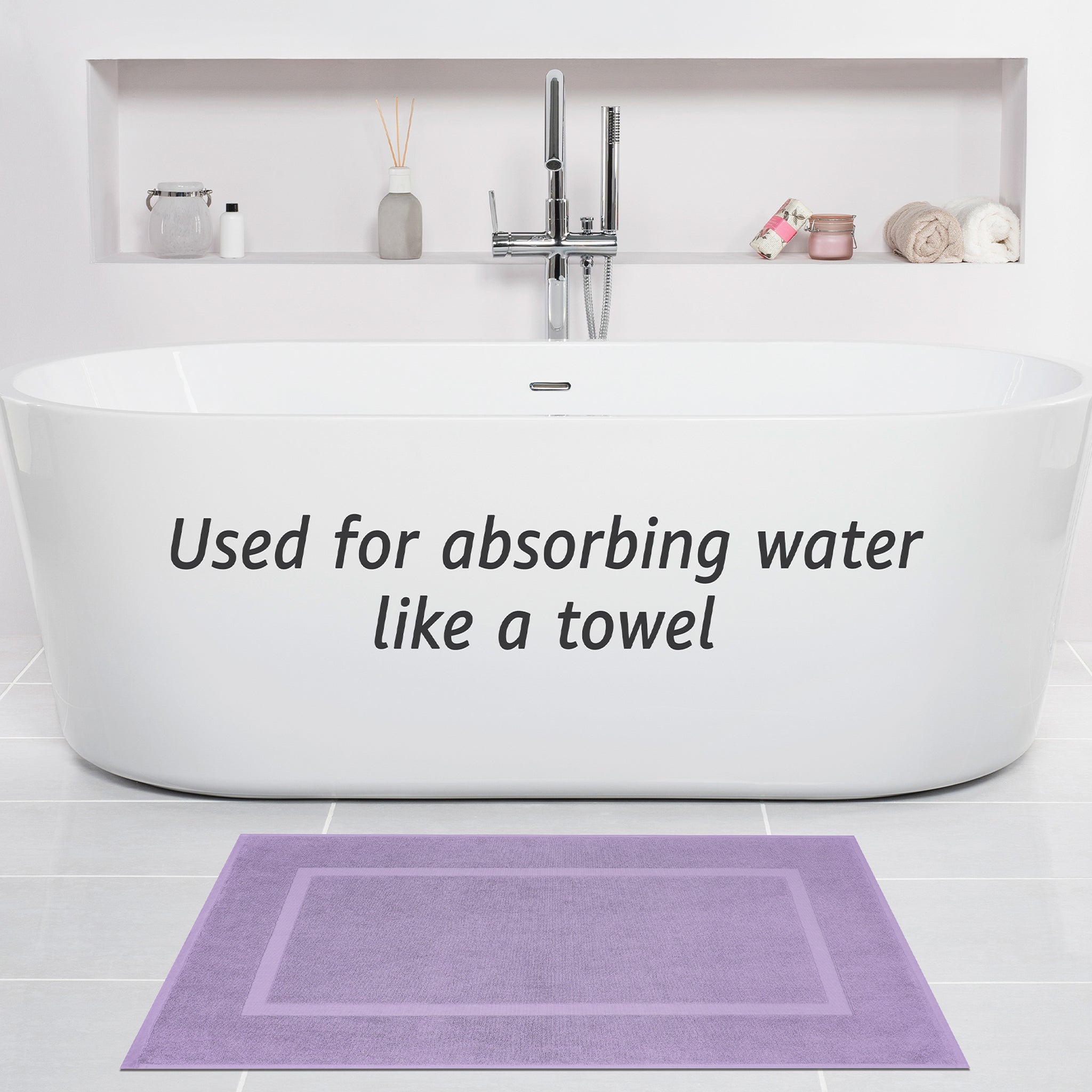 American Soft Linen Bekos 100% Cotton Bath Mat Set, 2 Piece 20x34 inches Wholesale Bath Rugs for Bathroom