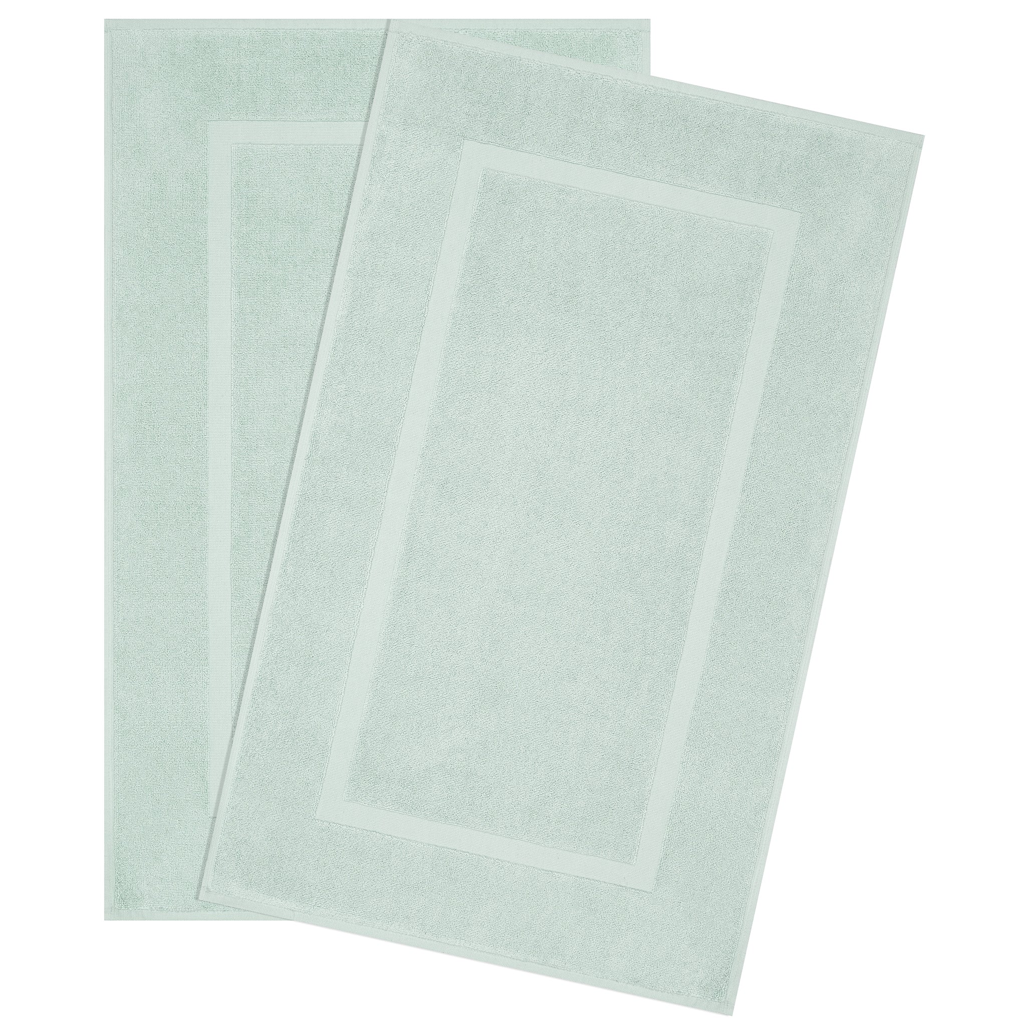 American Soft Linen Bekos 100% Cotton Bath Mat Set, 2 Piece 20x34 inches Wholesale Bath Rugs for Bathroom