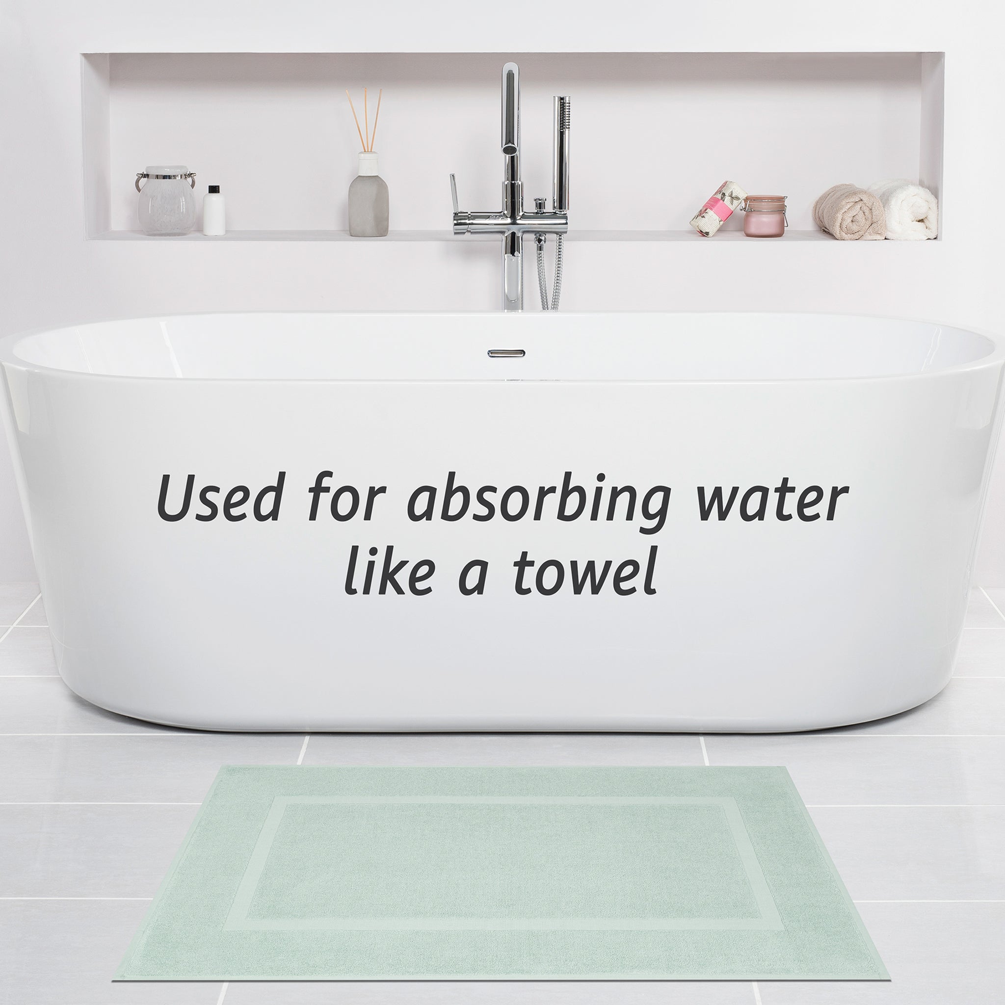 American Soft Linen Bekos 100% Cotton Bath Mat Set, 2 Piece 20x34 inches Wholesale Bath Rugs for Bathroom