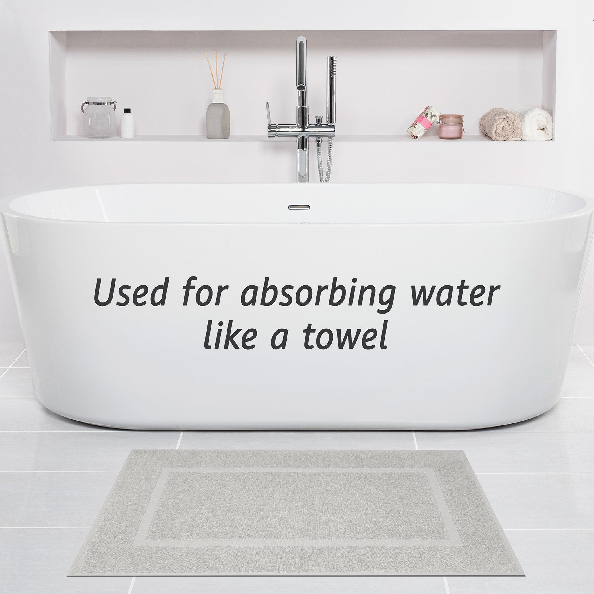 American Soft Linen Bekos 100% Cotton Bath Mat Set, 2 Piece 20x34 inches Wholesale Bath Rugs for Bathroom