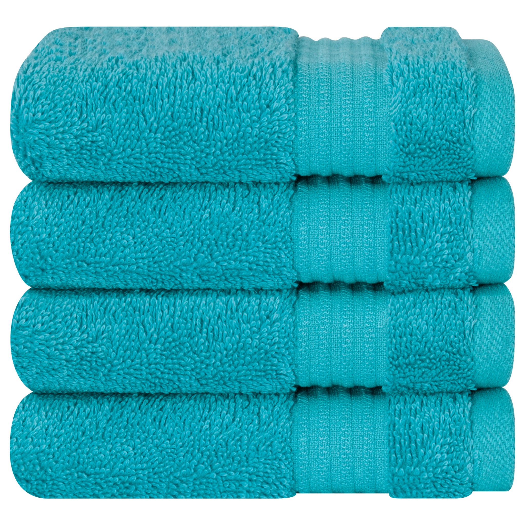 American Soft Linen Bekos 100% Cotton Turkish 4-Piece Washcloth Towel Sets, Wholesale Luxury Towels