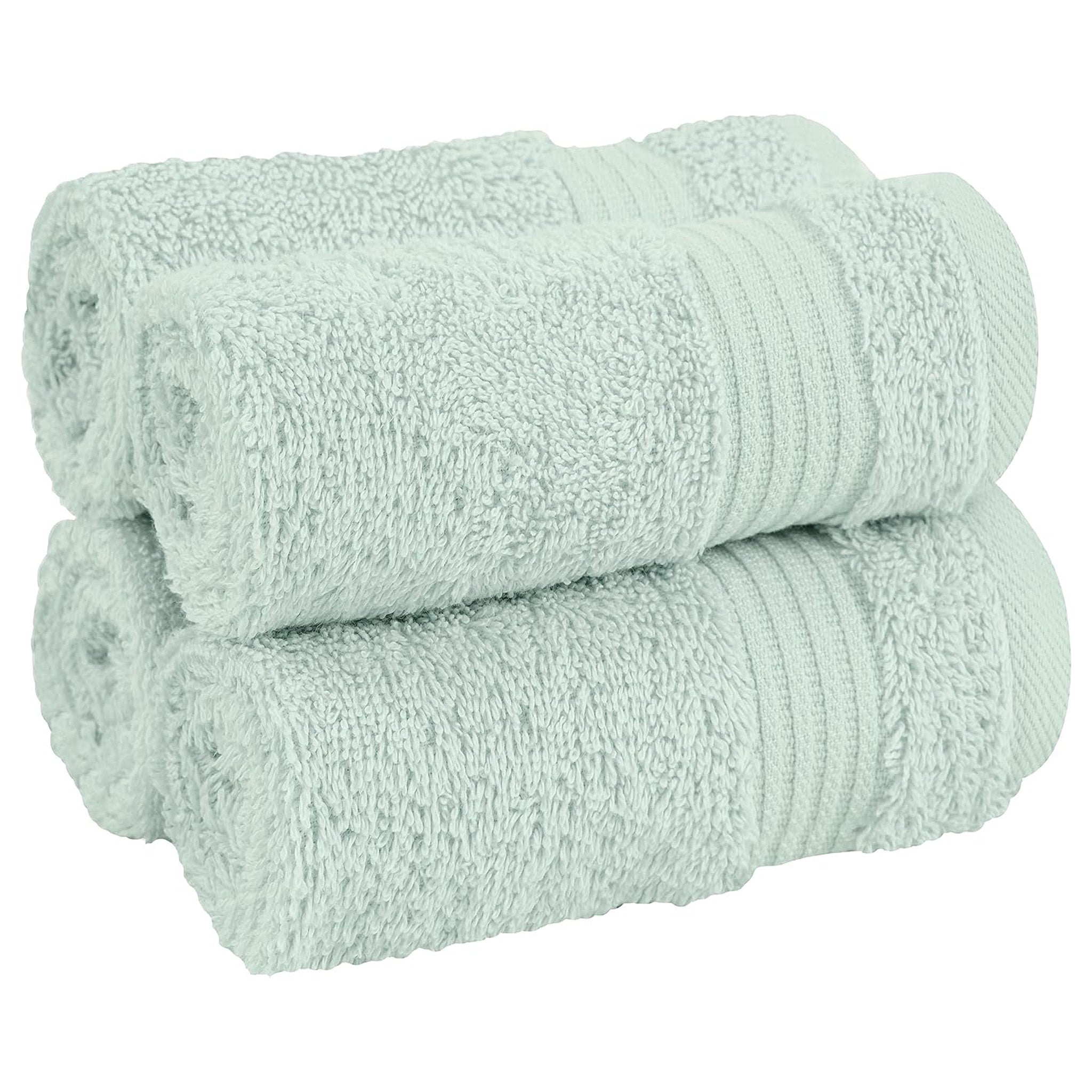 American Soft Linen Bekos 100% Cotton Turkish 4-Piece Washcloth Towel Sets, Wholesale Luxury Towels